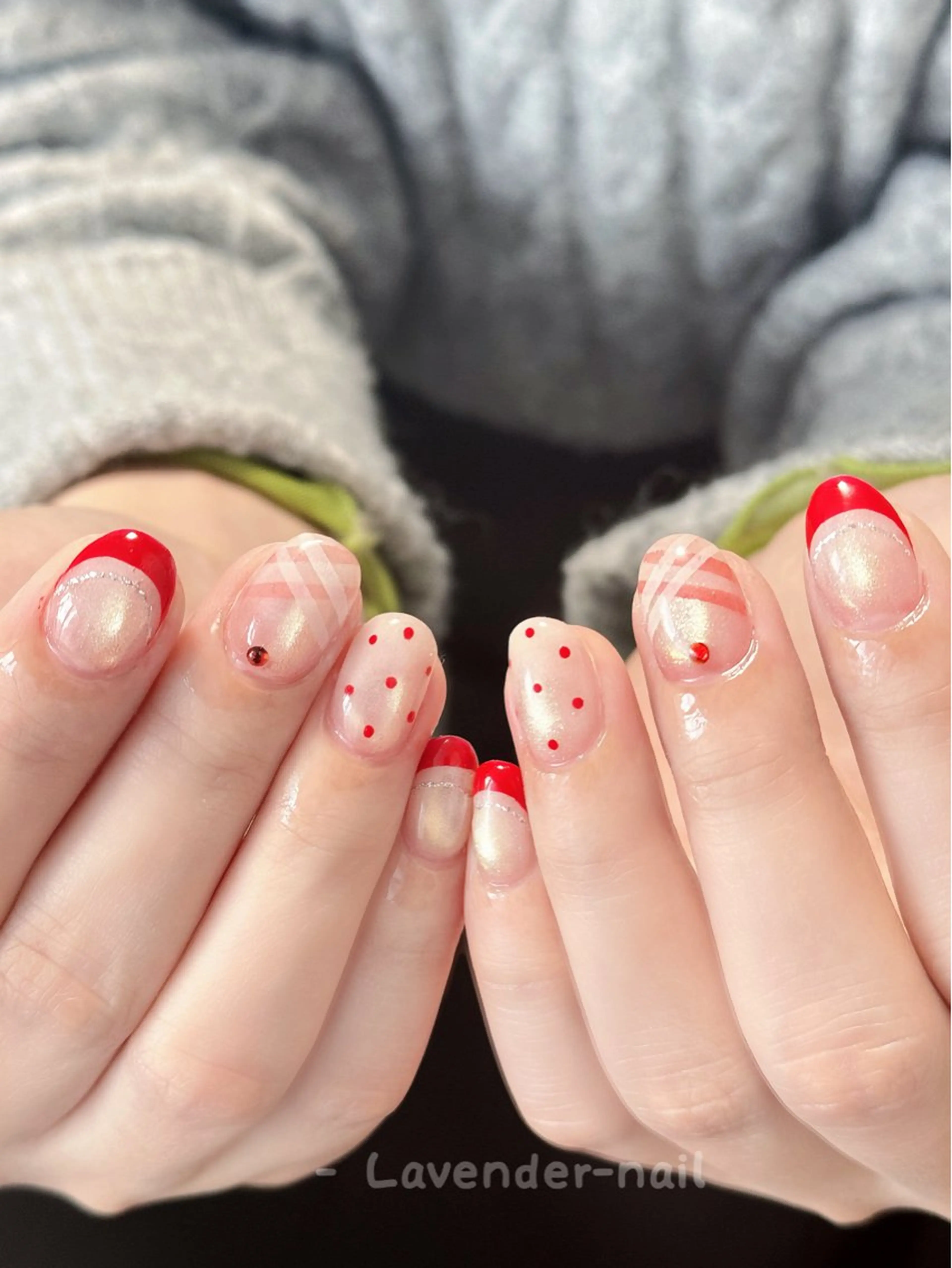 ネイル ハンドネイル Lavender nail所属・Lavender nail·北18条のネイルデザイン