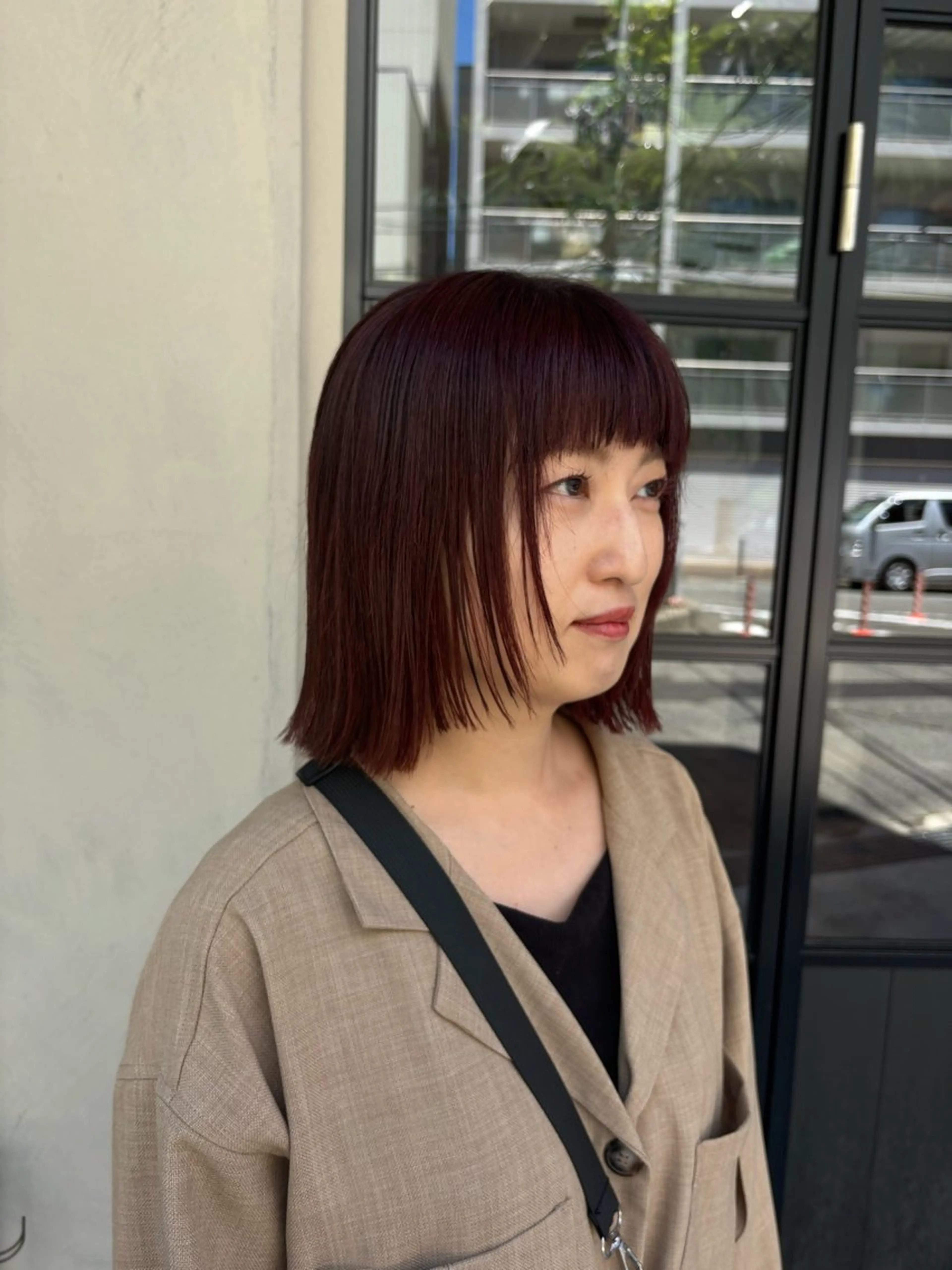 ショート カット ヘアカラー 井本 早紀のヘアスタイル