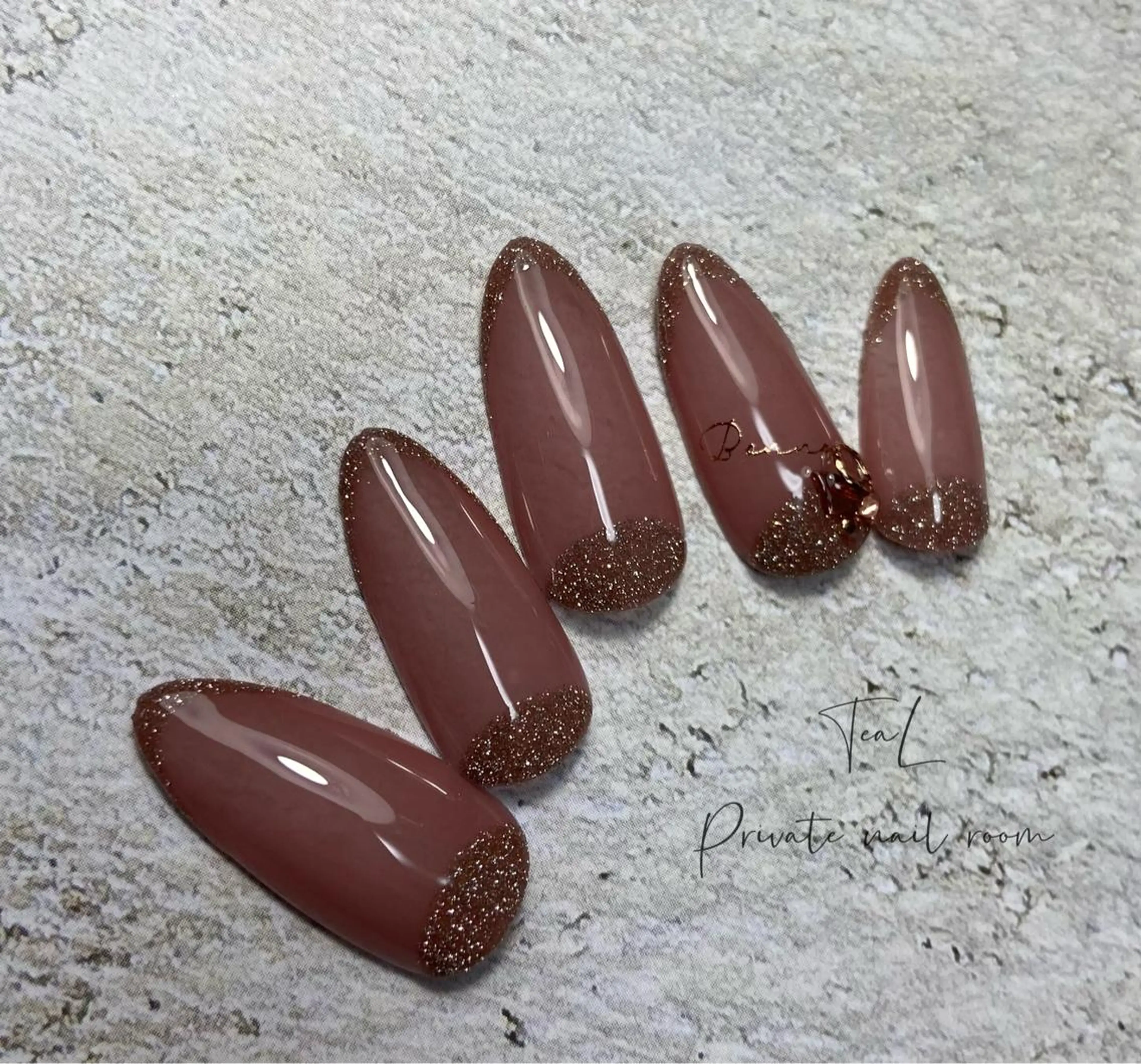 ネイル ハンドネイル TeaL nailのネイルデザイン