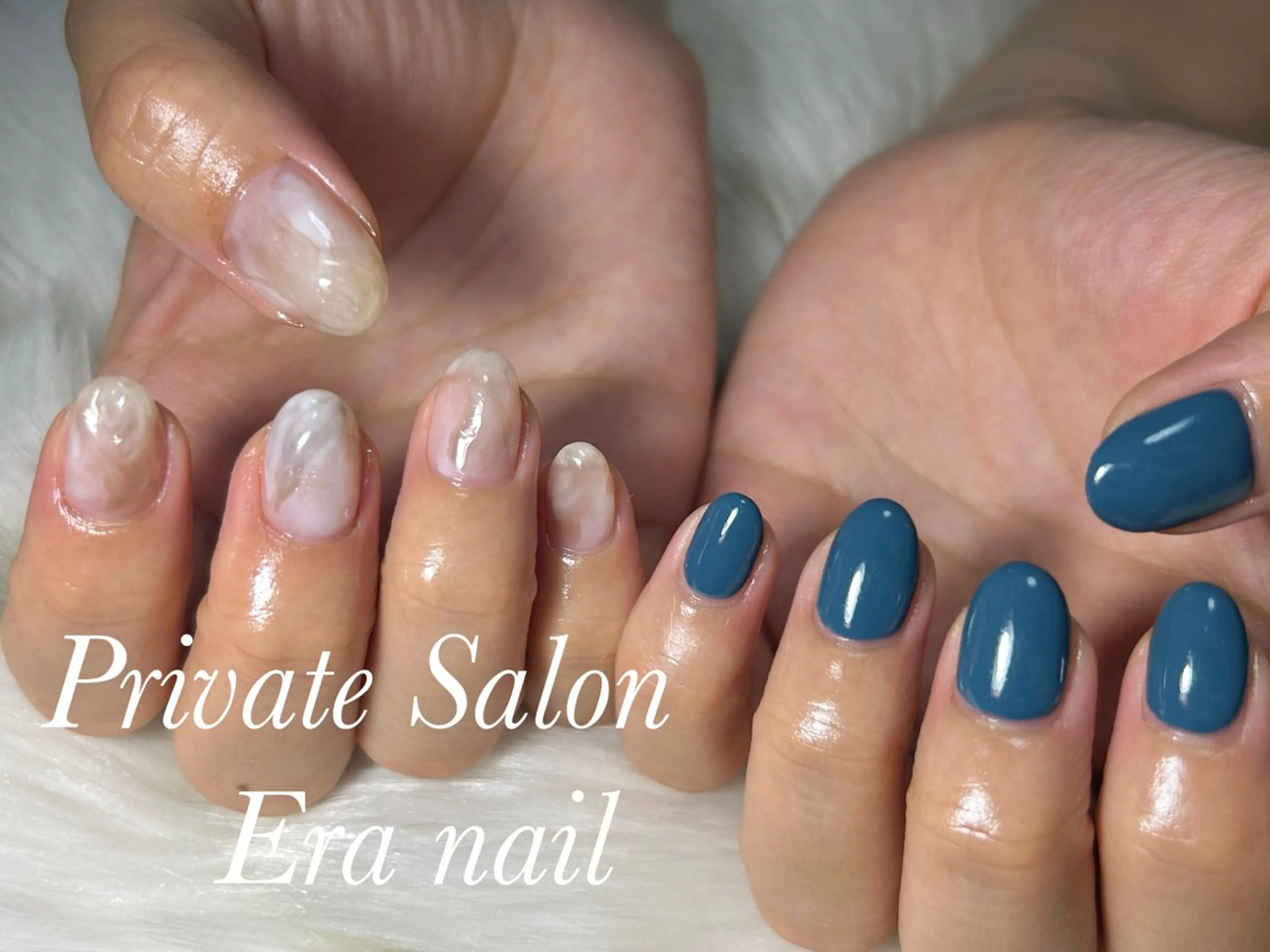 ネイル ニュアンスネイル ハンドネイル Era nailのネイルデザイン