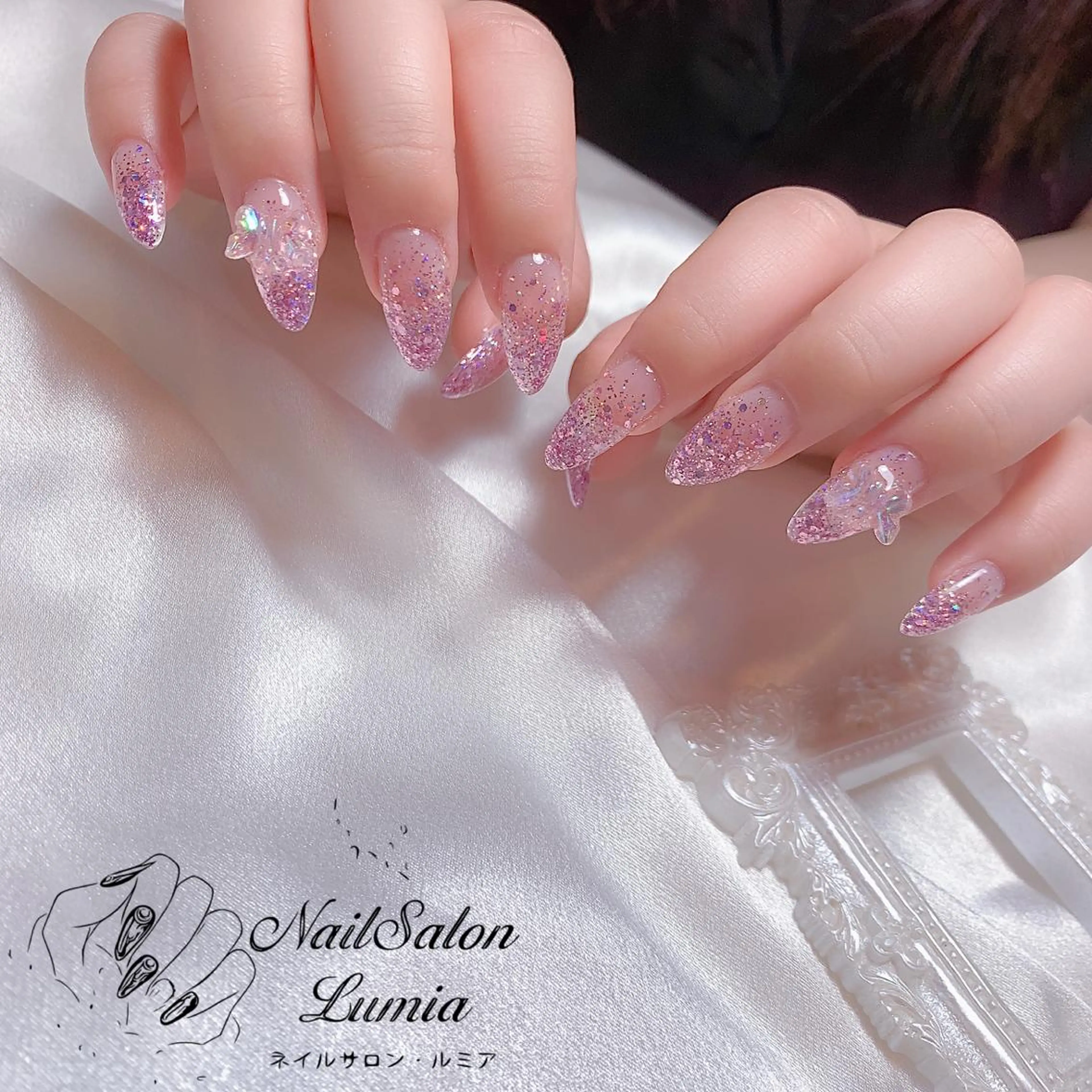 ネイル ハンドネイル ネイルサロン ルミア Lumia 店長のネイルデザイン