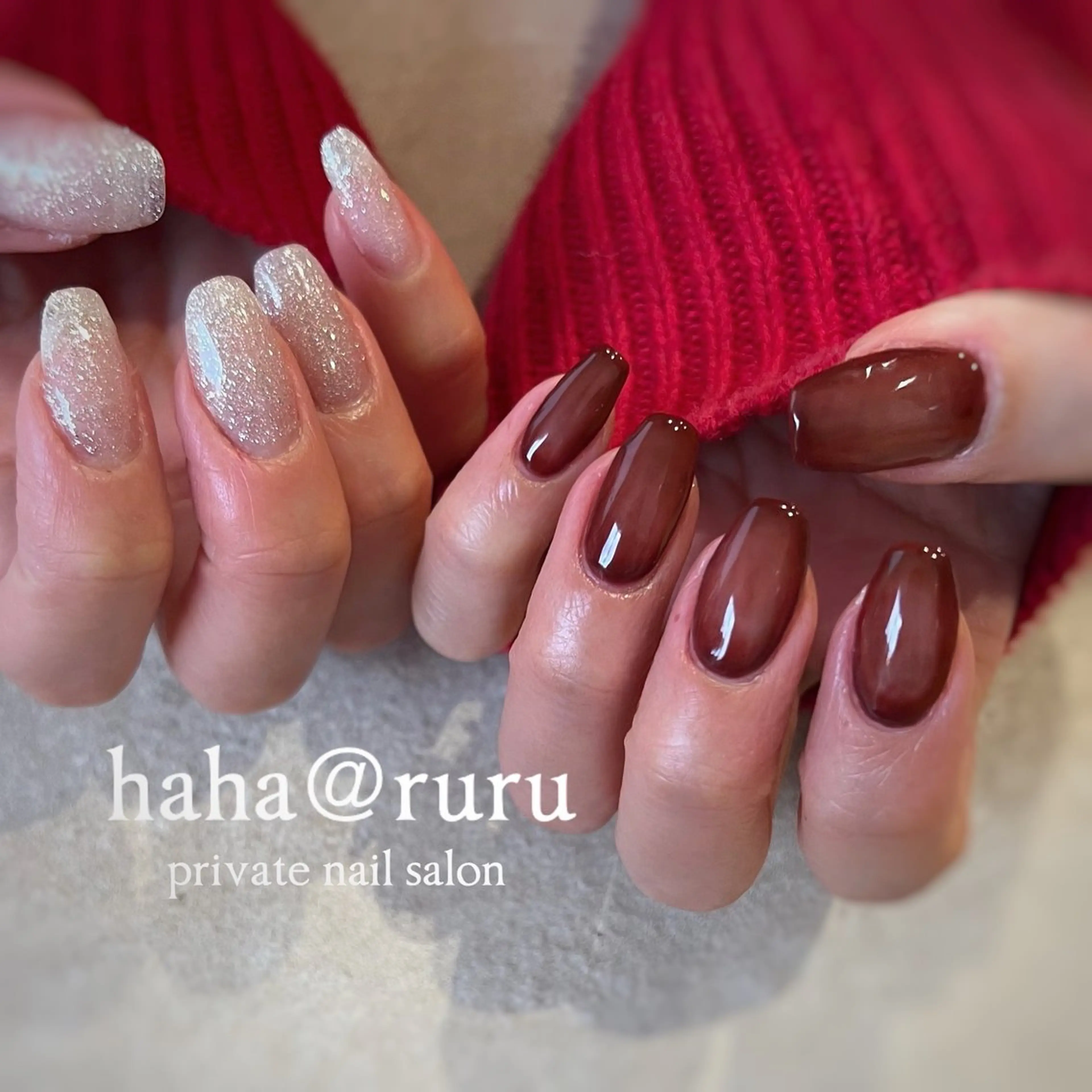 ネイル haha@ ruruのネイルデザイン