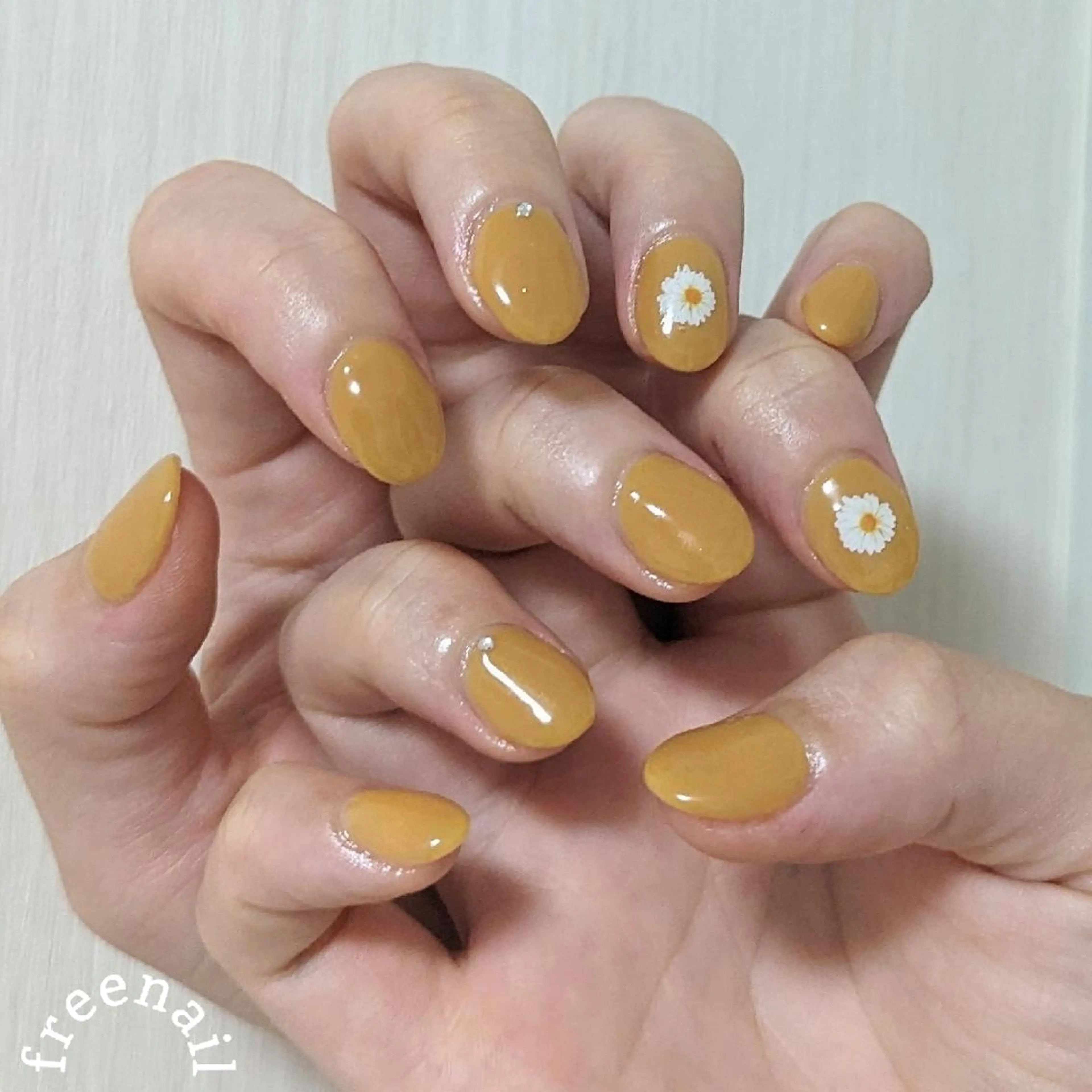 ネイル オフィスネイル ワンカラーネイル シンプルネイル free nail フリーネイルのネイルデザイン
