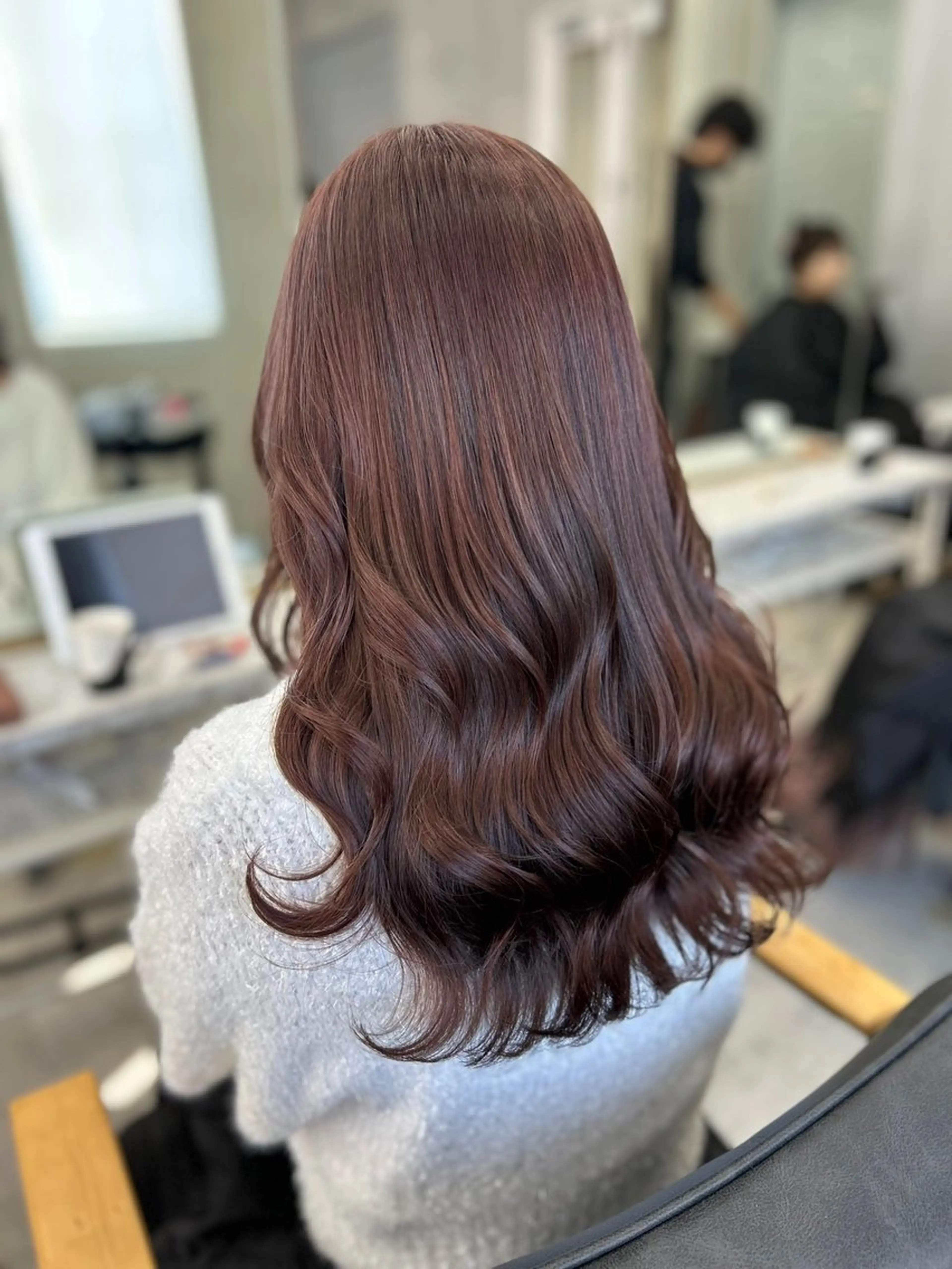 💫🎀12月限定🎀💫艶カラー+カット+TOKIOトリートメント💎超音波アイロン付き🫧🌼ミニモ限定🌼の写真