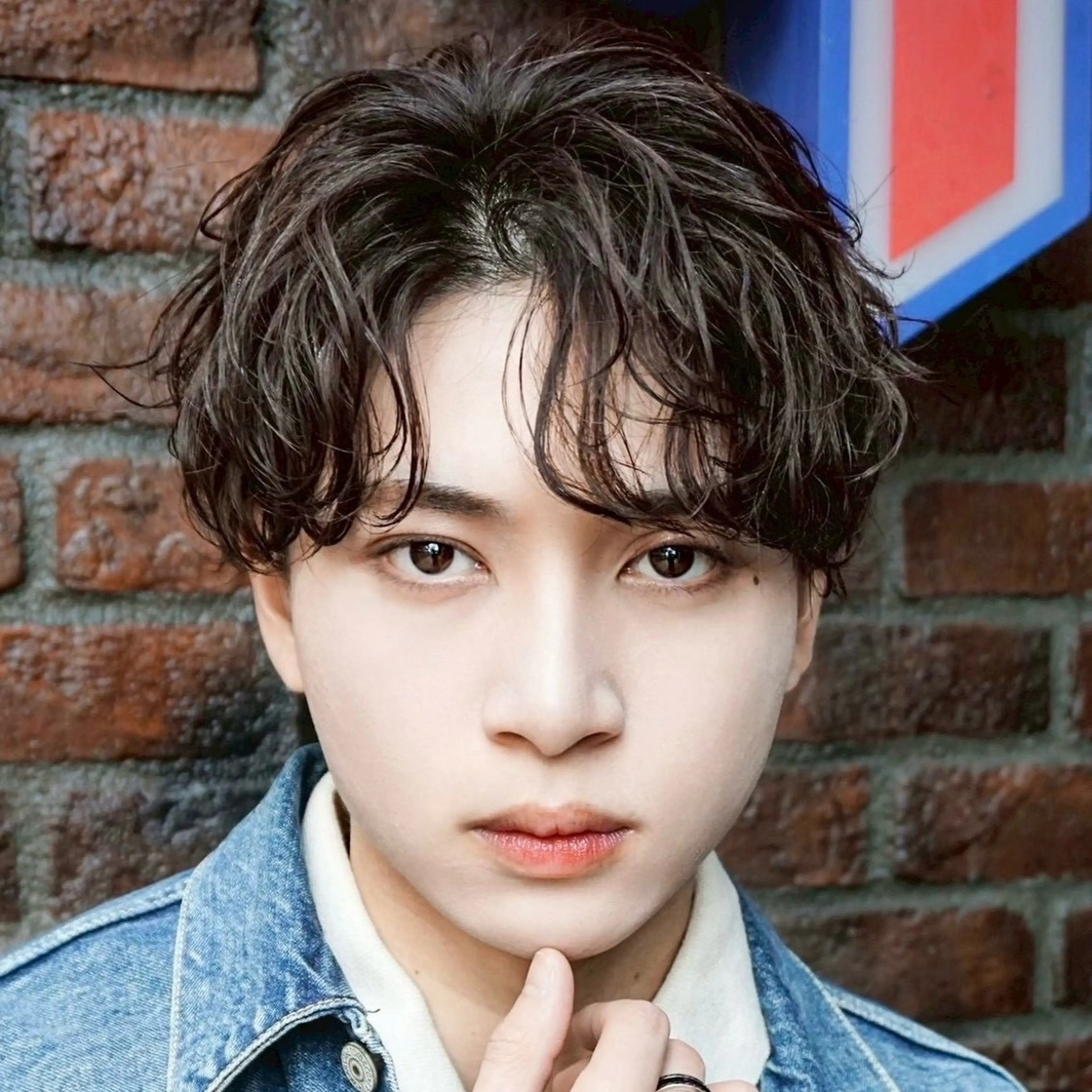 パーマ メンズ センターパート マッシュ メンズパーマ 波巻きパーマ スパイラルパーマ カット パーマ トリートメント AI TOKYO  men's 横浜所属・【パーマの達人】 💎メンズ特化🔥徹のヘアスタイル