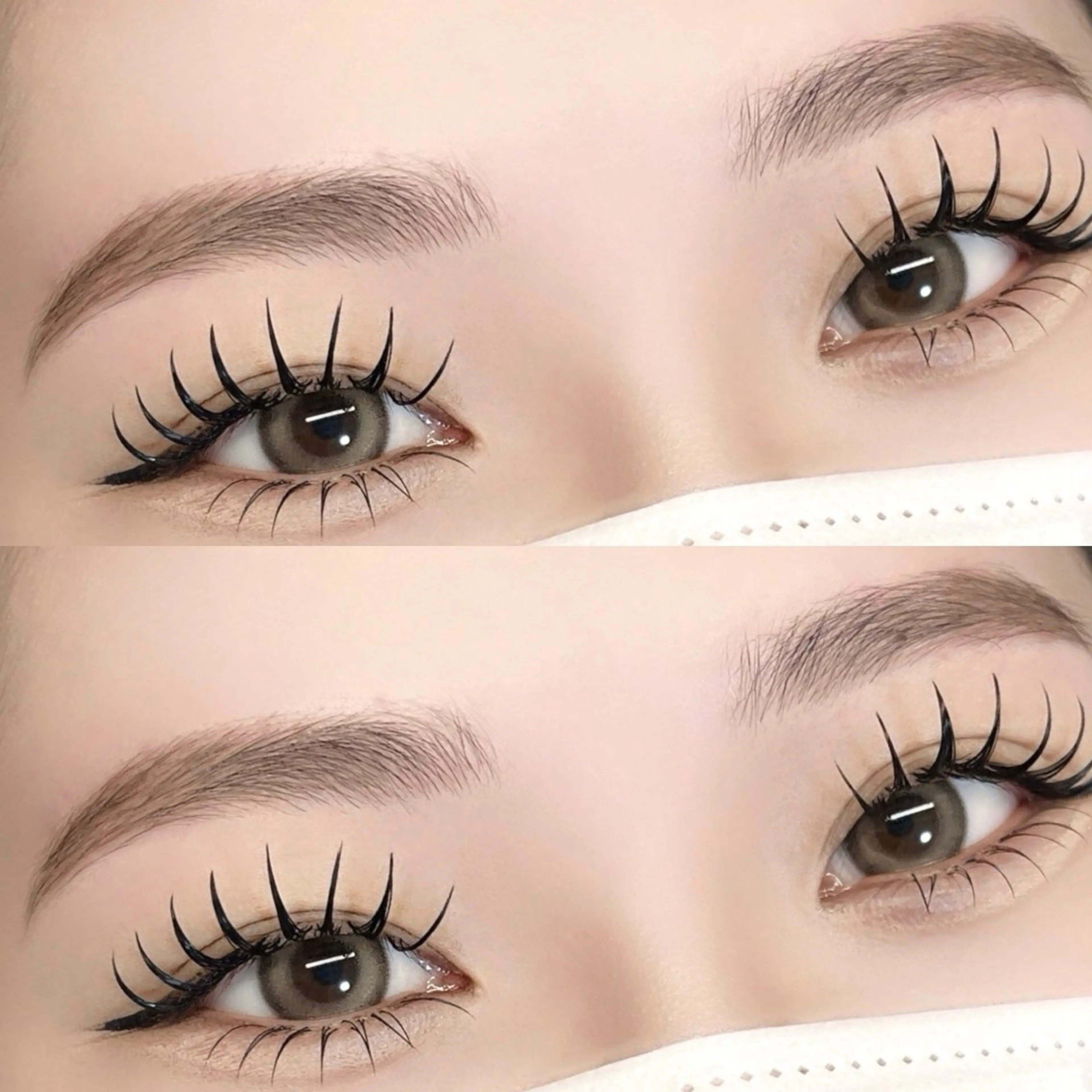 眉毛ワックス練習モデル(メンズ、レディースOK)の写真