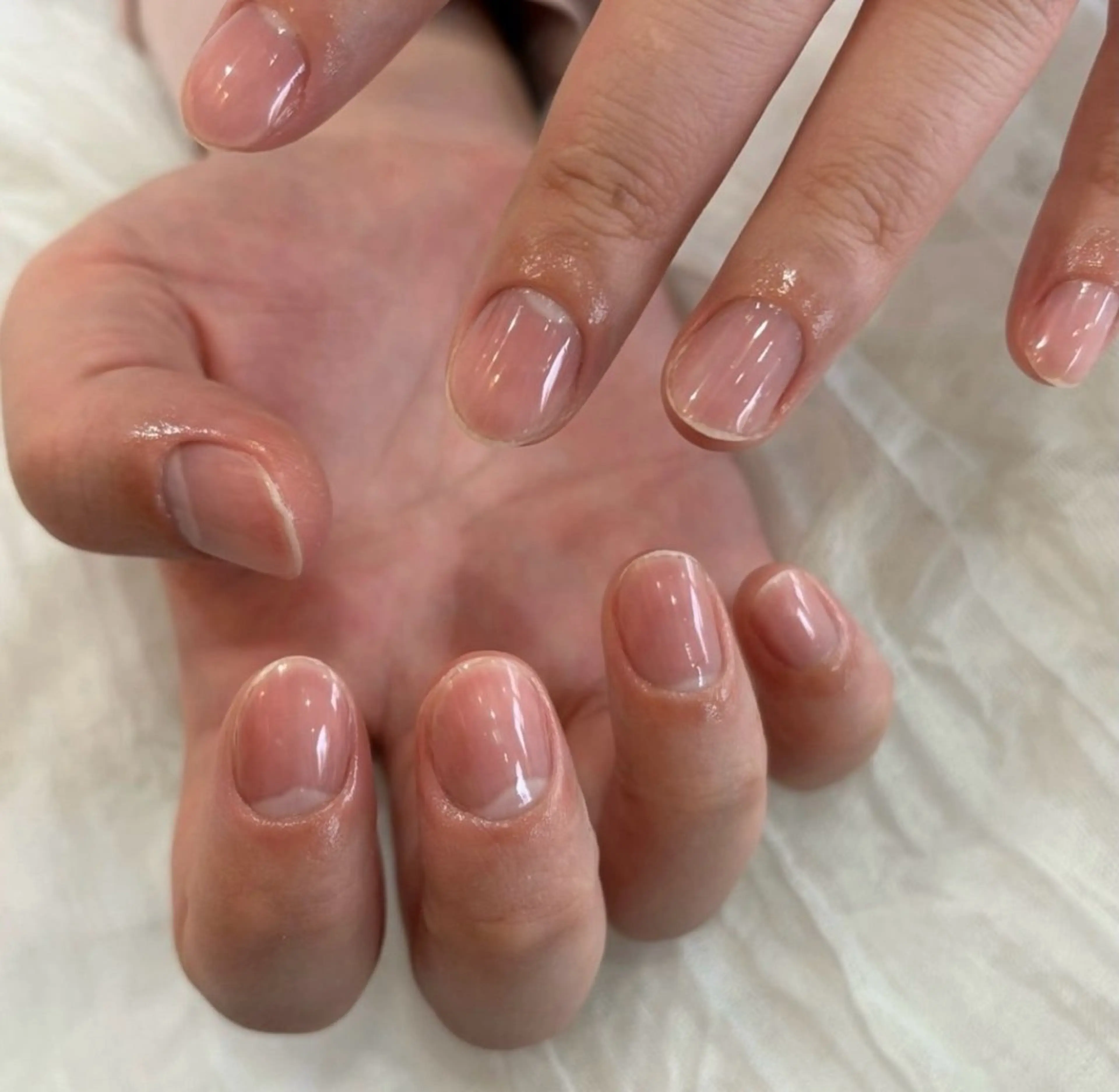 ハンドネイルケア⟡.·*.の写真