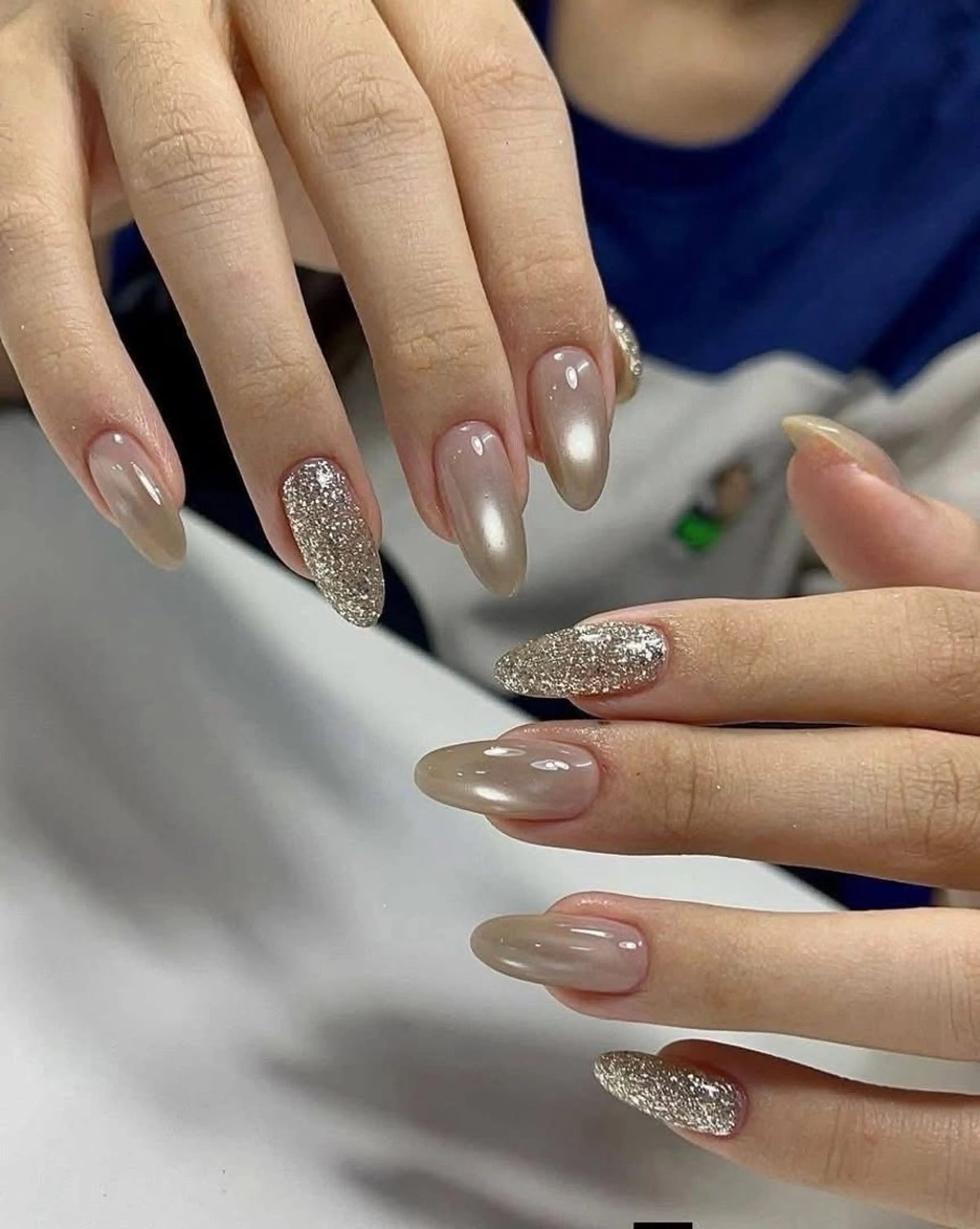 ネイル チークネイル フットネイル フレンチネイル グラデーション 韓国ネイル Yuki nail staffのネイルデザイン