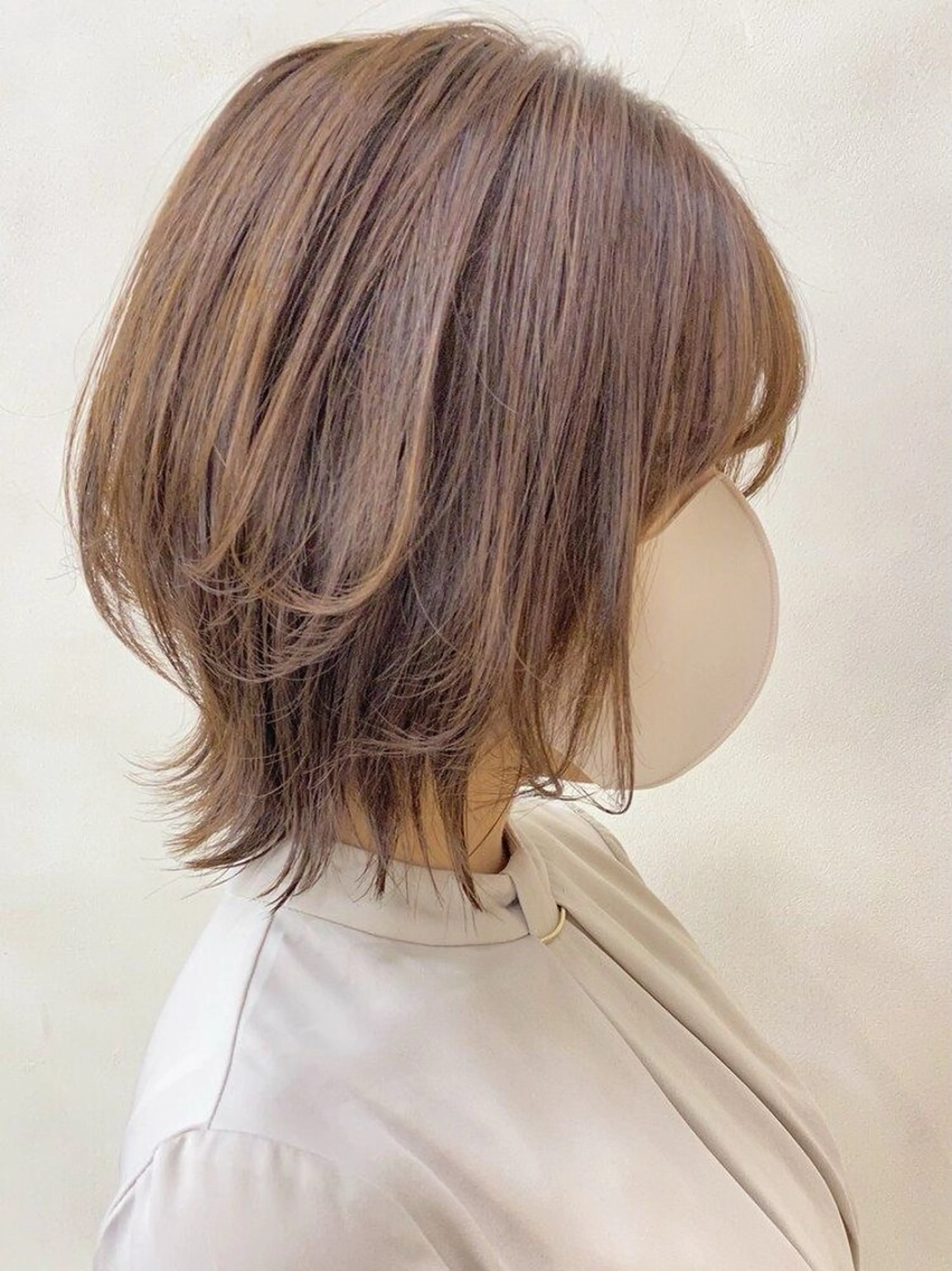 ショート ボブレイヤー ボブ レイヤーカット カット 臺 佳連のヘアスタイル