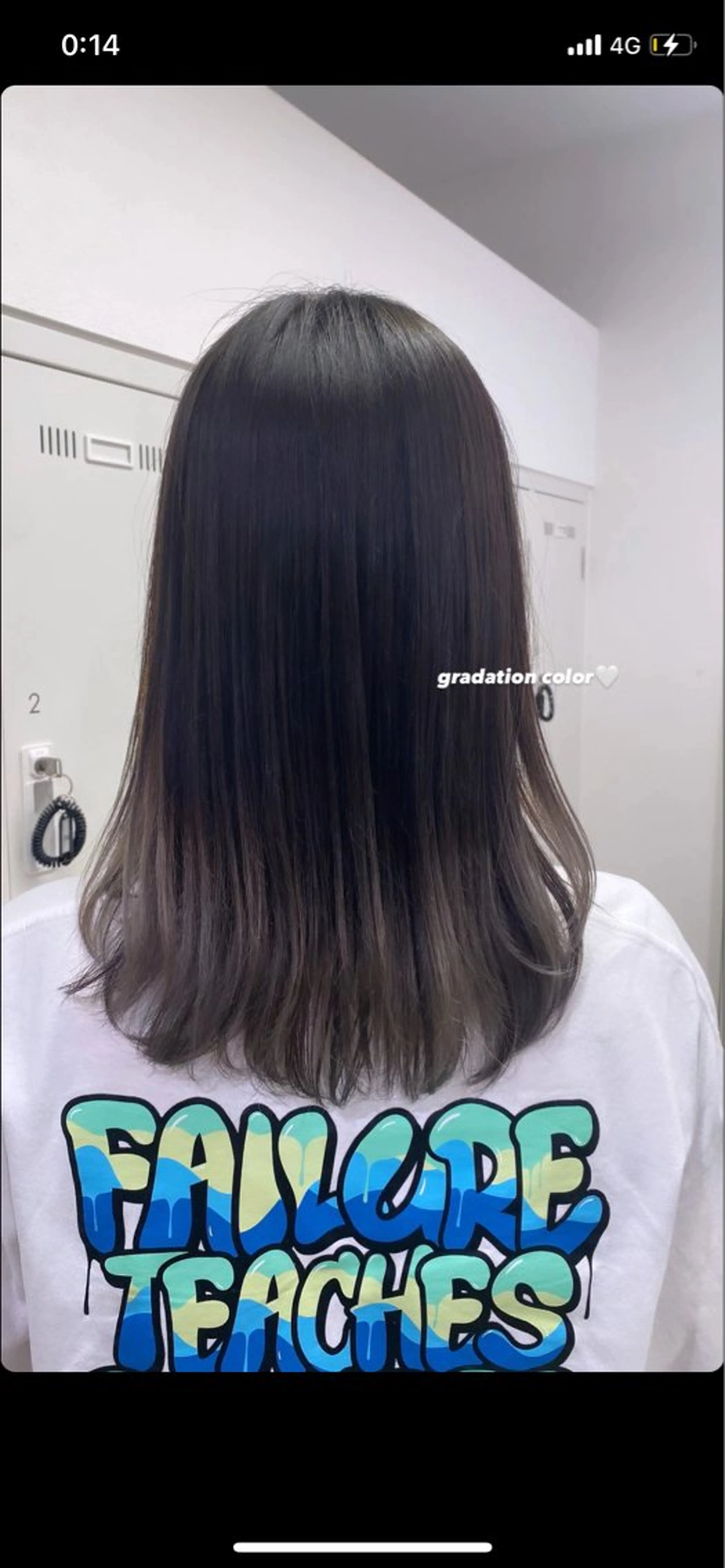 セミロング カラー グラデーションカラー シルバー ヘアカラー トリートメント ヘアセット MEY HAIR CURLYS所属・パーマ /ボブパーマ Rico💜のヘアスタイル