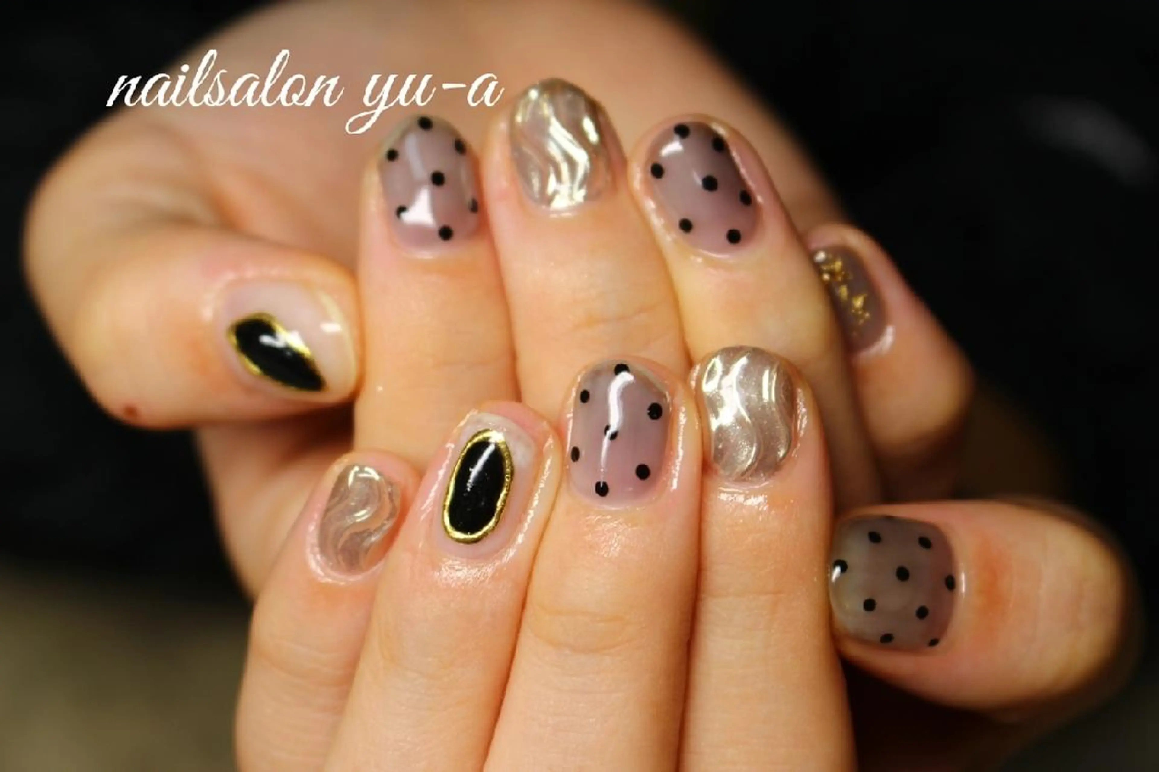 ネイル ハンドネイル yu-a☆  ネイル ＆ホワイトニングのネイルデザイン