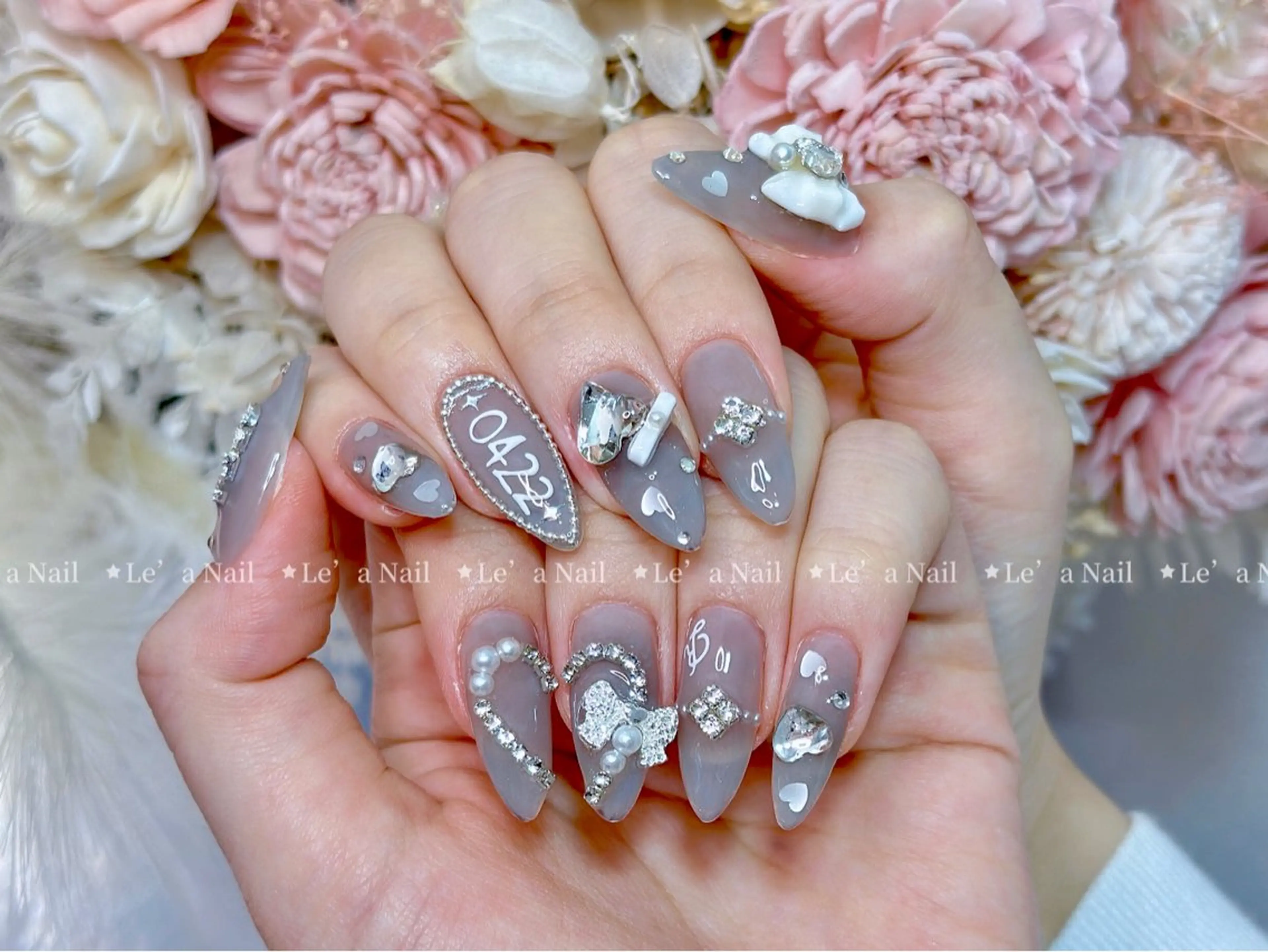 ネイル スカルプ専門 Lea  nailのネイルデザイン