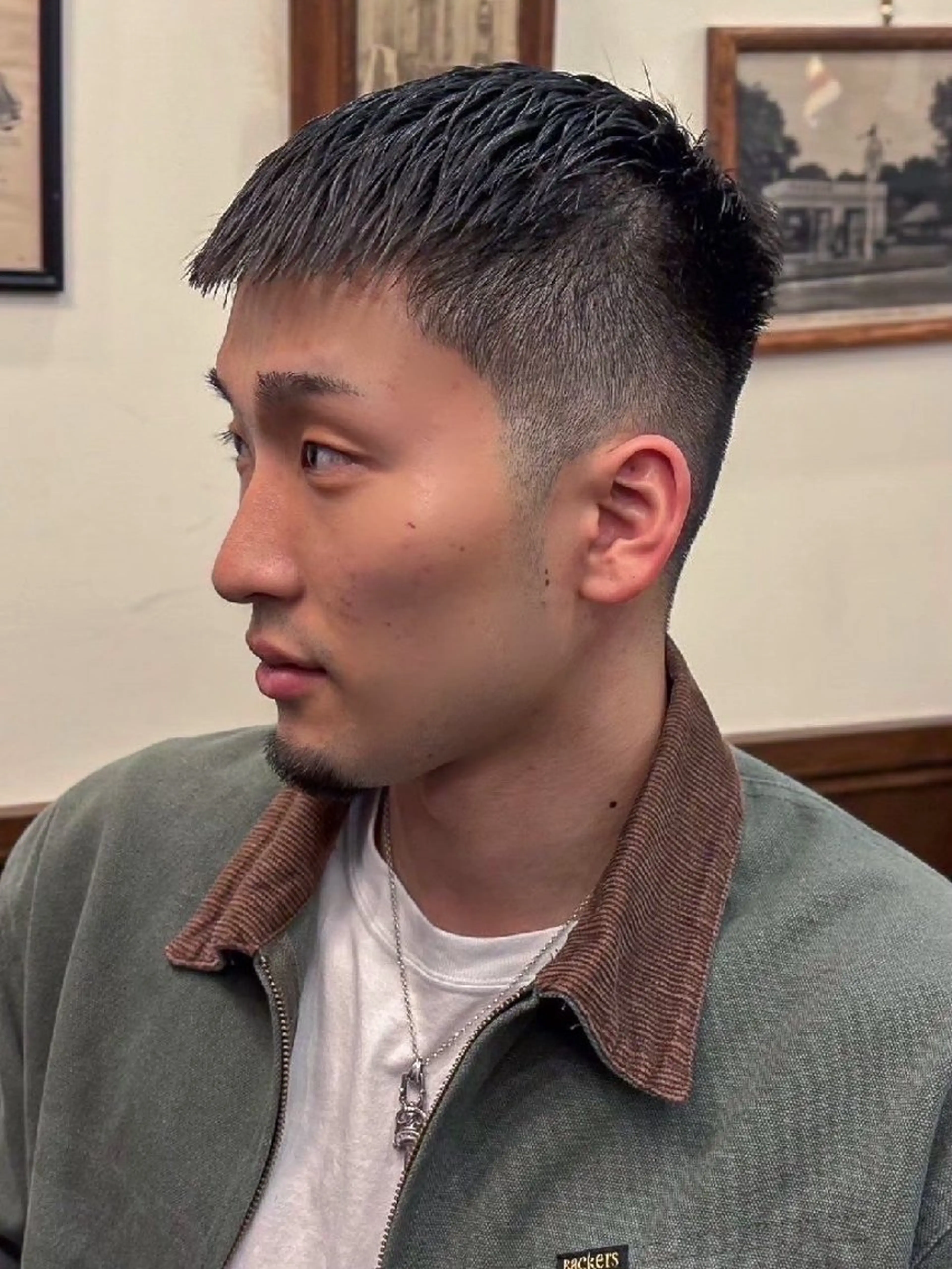 ショート メンズ 森本 みくのヘアスタイル