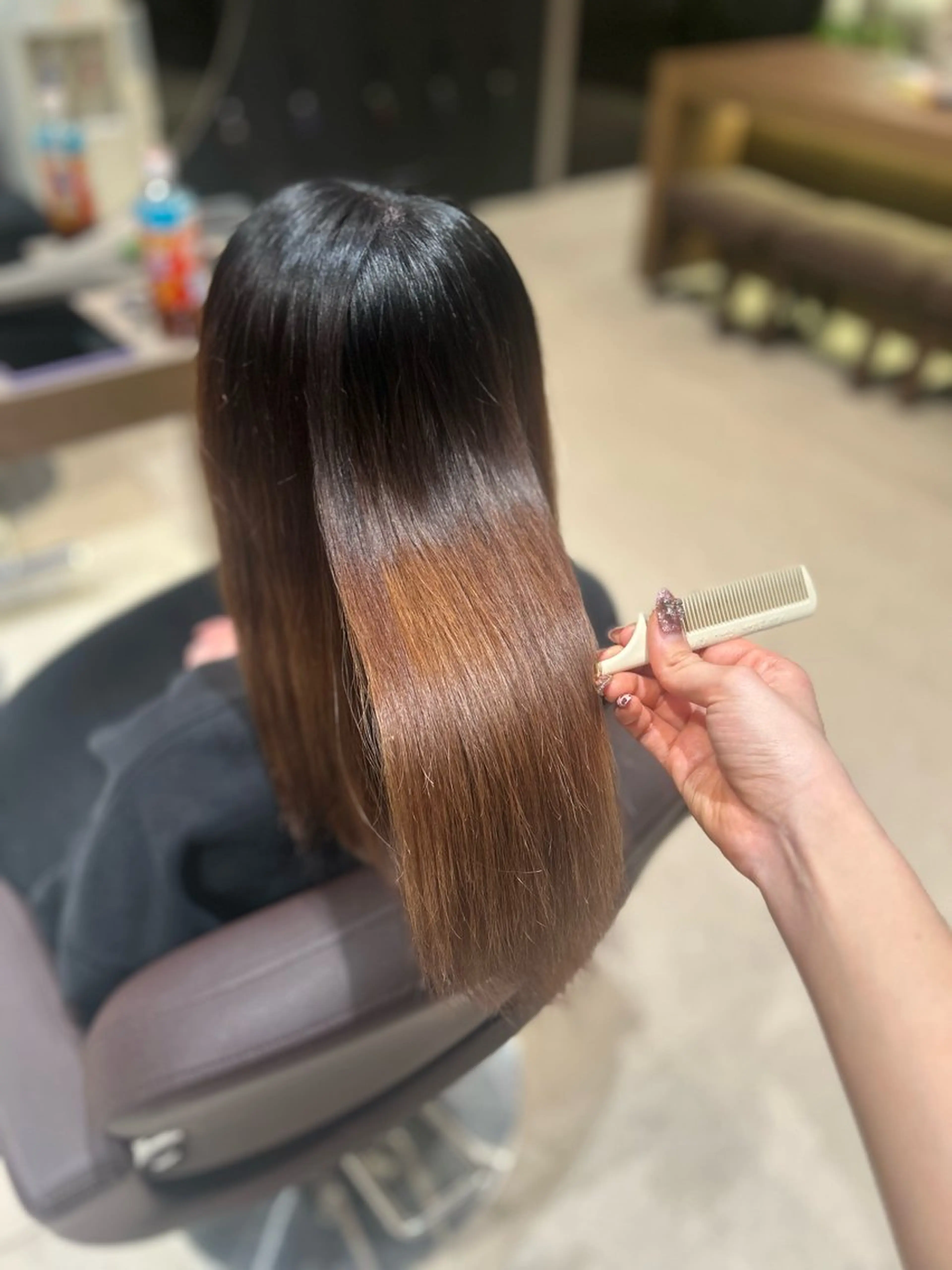 ロング 縮毛矯正 ☀️柏木 ほのか☀️のヘアスタイル