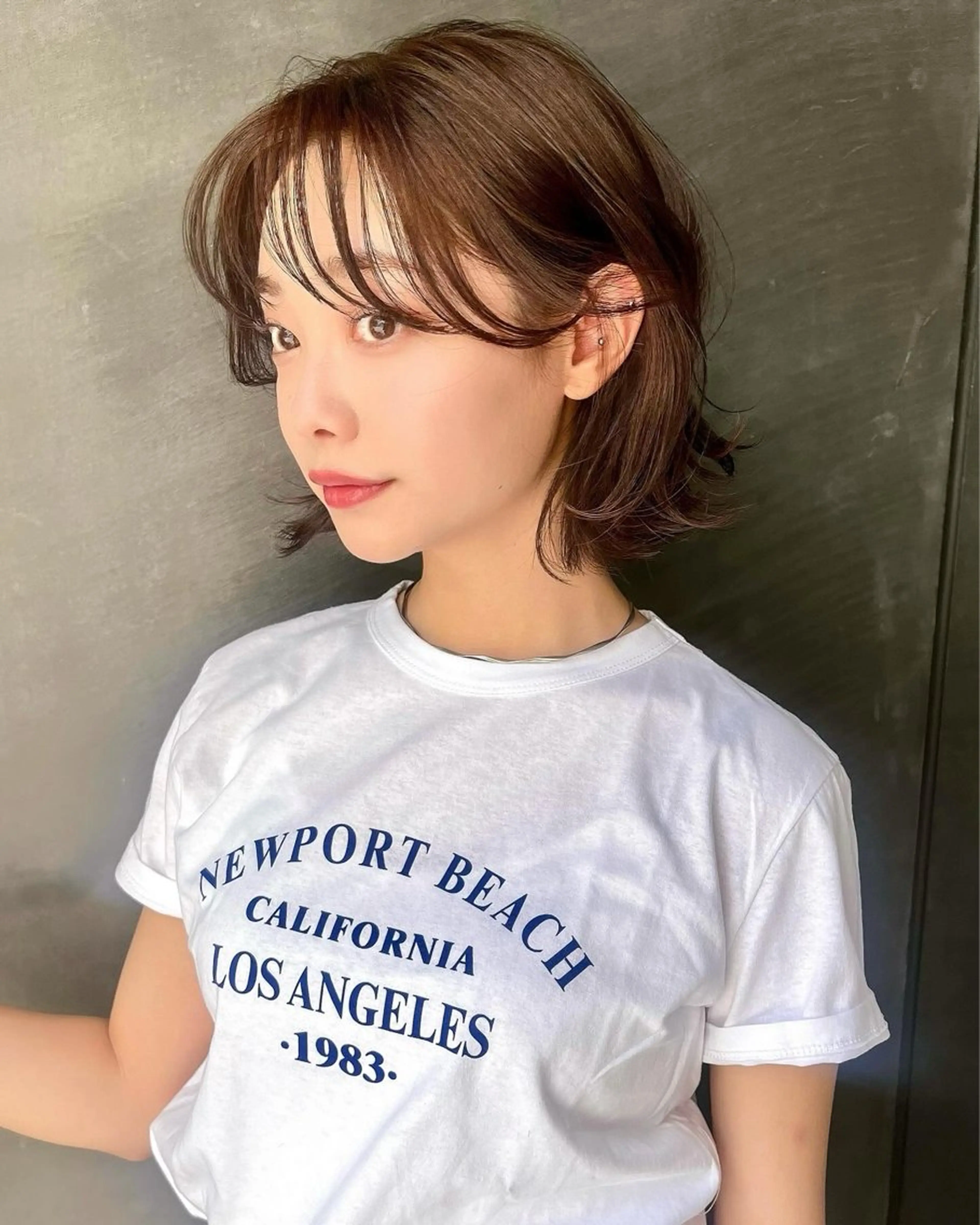 セミロング カラー 🌱小顔ヘア/ボブ ミディアム/双葉🌱のヘアスタイル