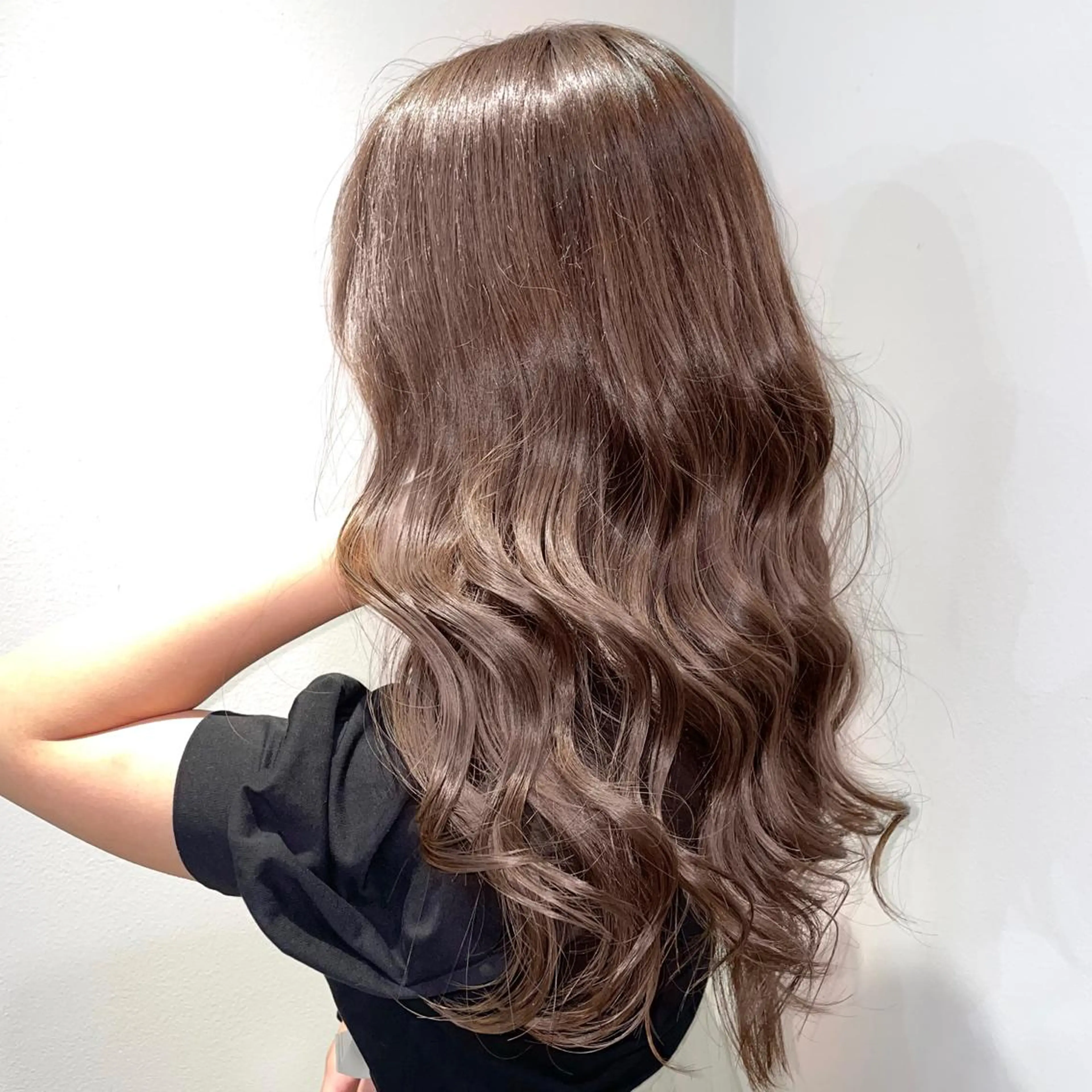 ロング カラー ヘアカラー トリートメント 縮毛矯正/髪質改善 /韓国風　山川春輝のヘアスタイル