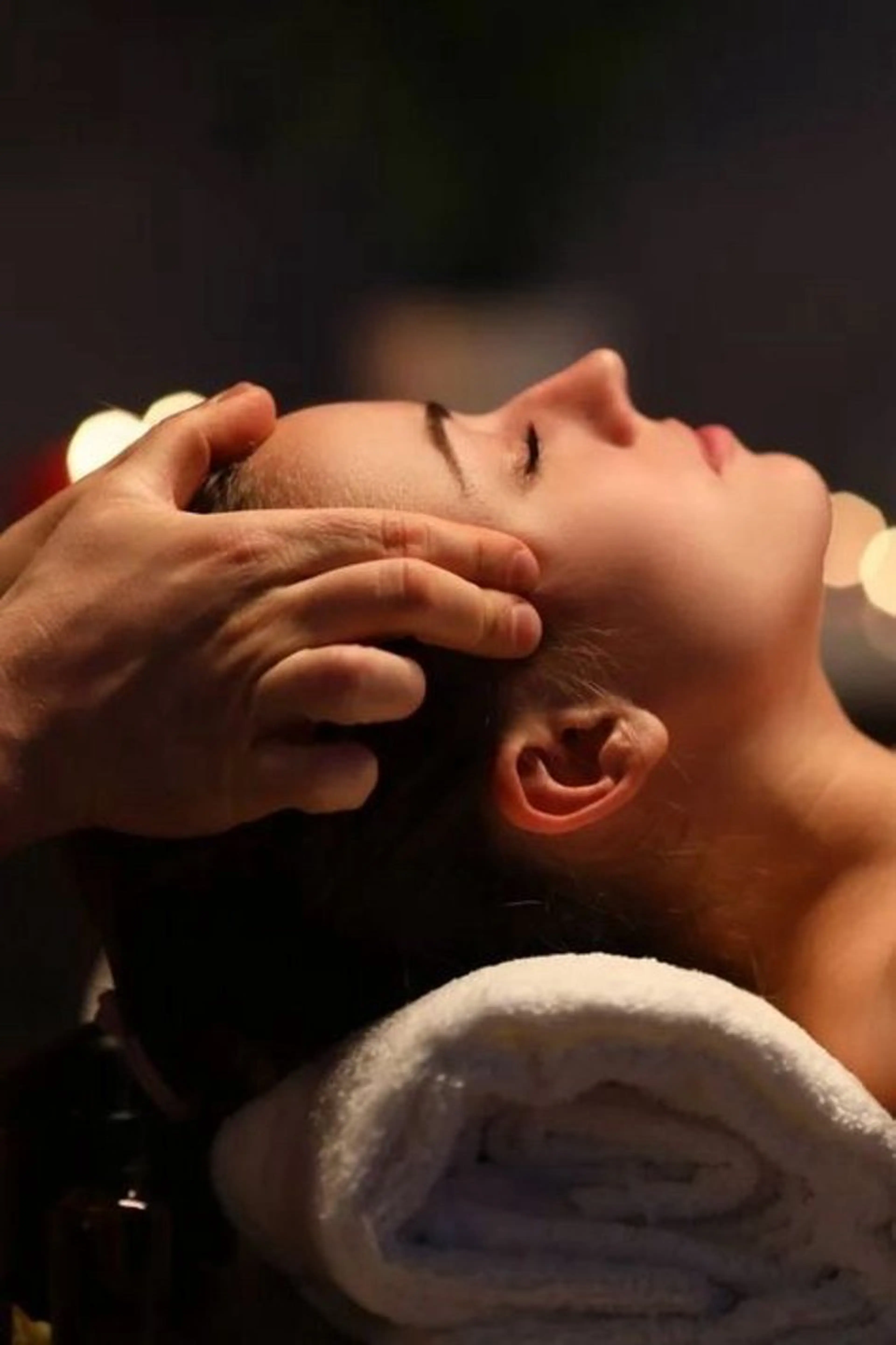 【ハーブテント＋ヘッドマッサージ】の写真