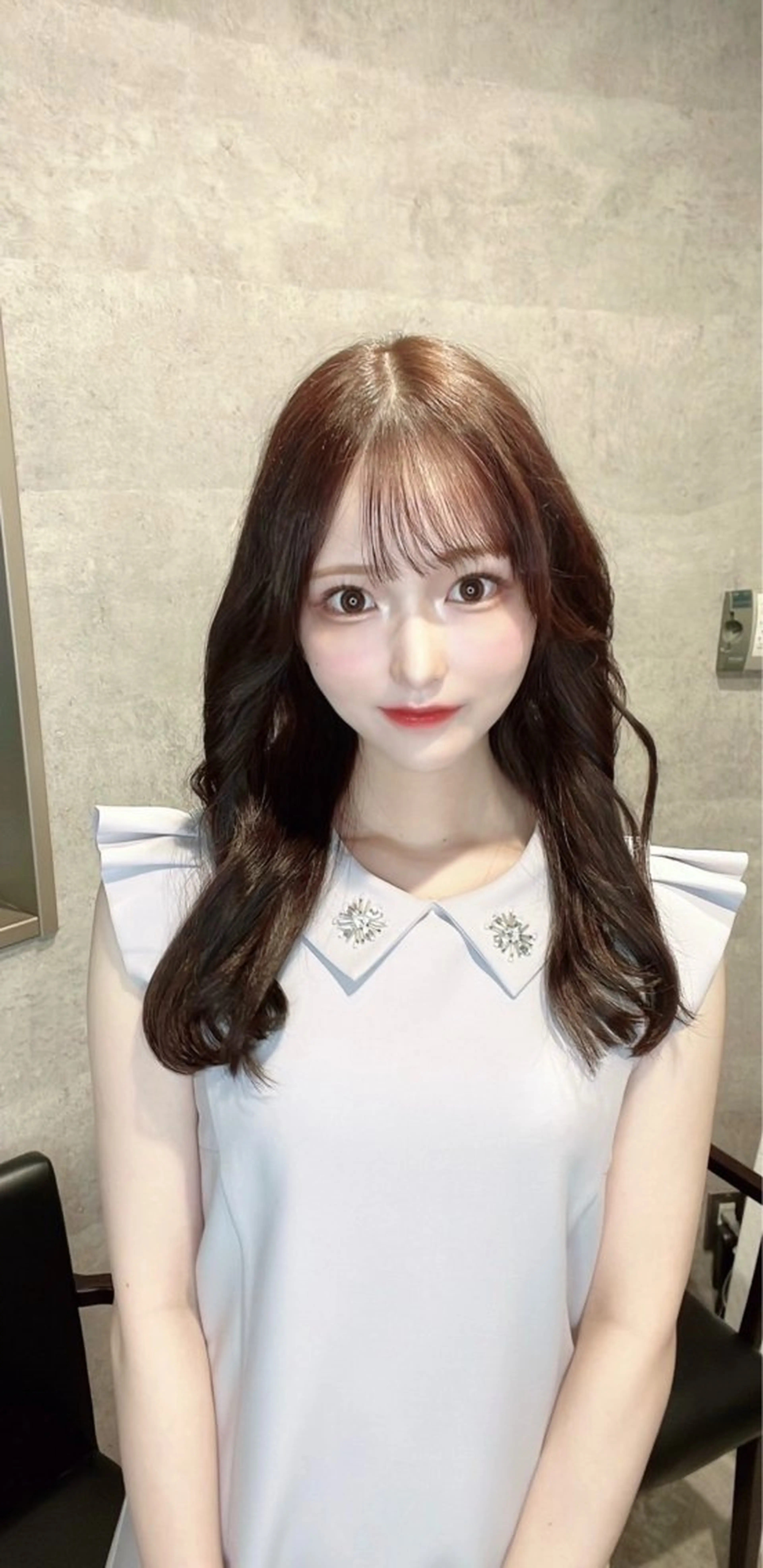 ロング カラー カット ヘアカラー トリートメント ダブルカラー 新宿のヘアスタイル