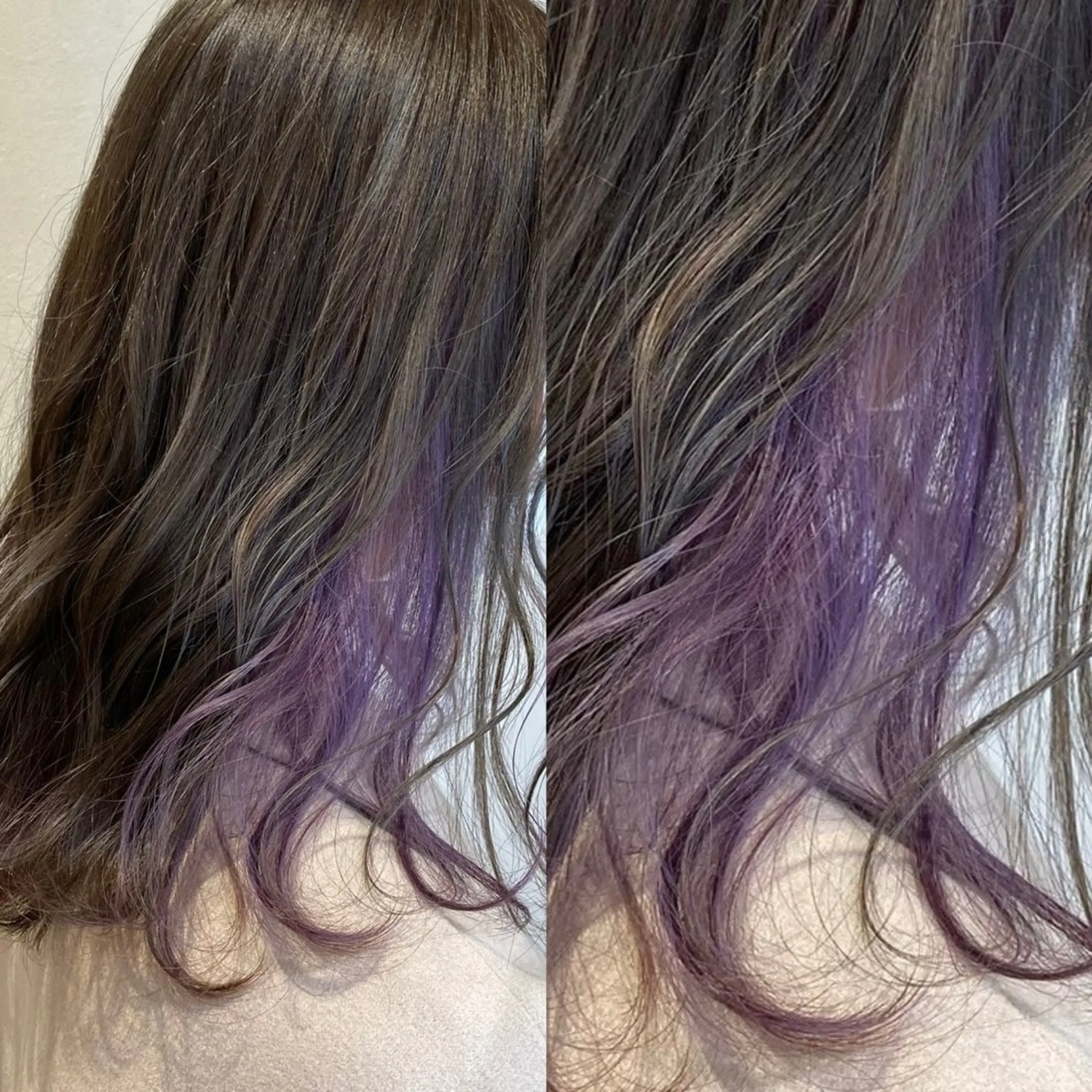 セミロング ヘアカラー SOU/エクステ /ダブルカラーのヘアスタイル