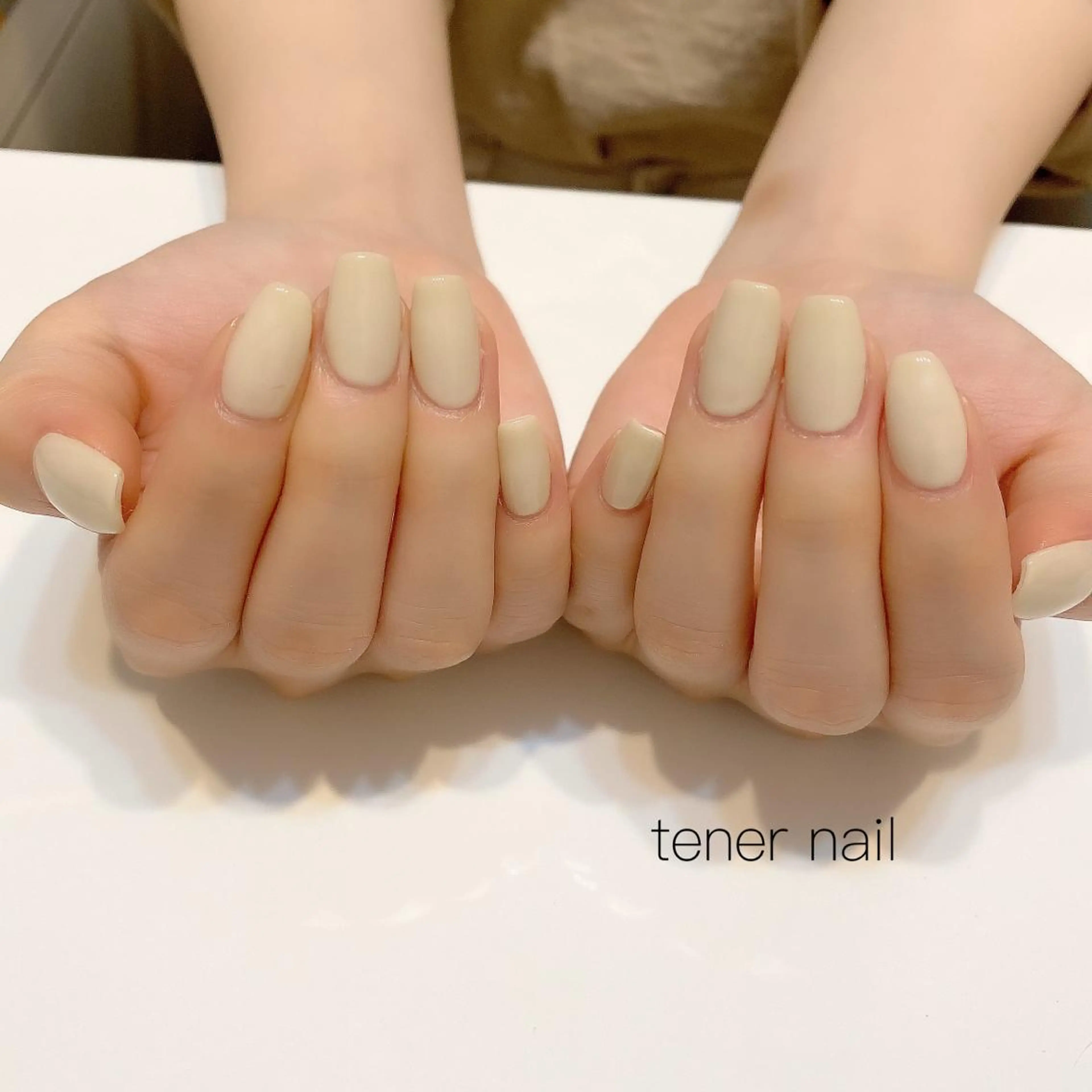 ネイル マットネイル ワンカラーネイル tener  nail  テネルネイル所属・テネルネイル tener nailのネイルデザイン
