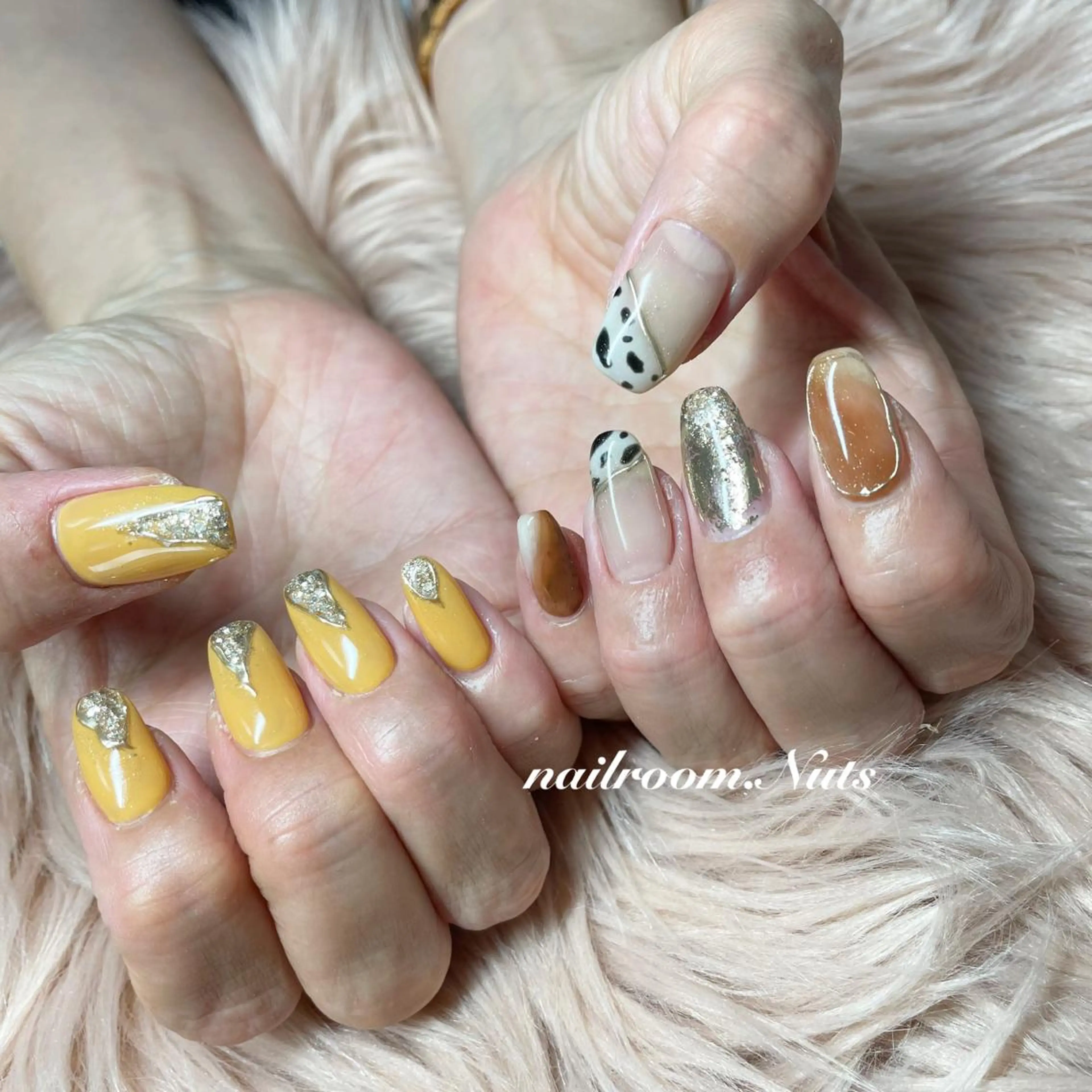 ネイル ハンドネイル nailsalon Nutsのネイルデザイン