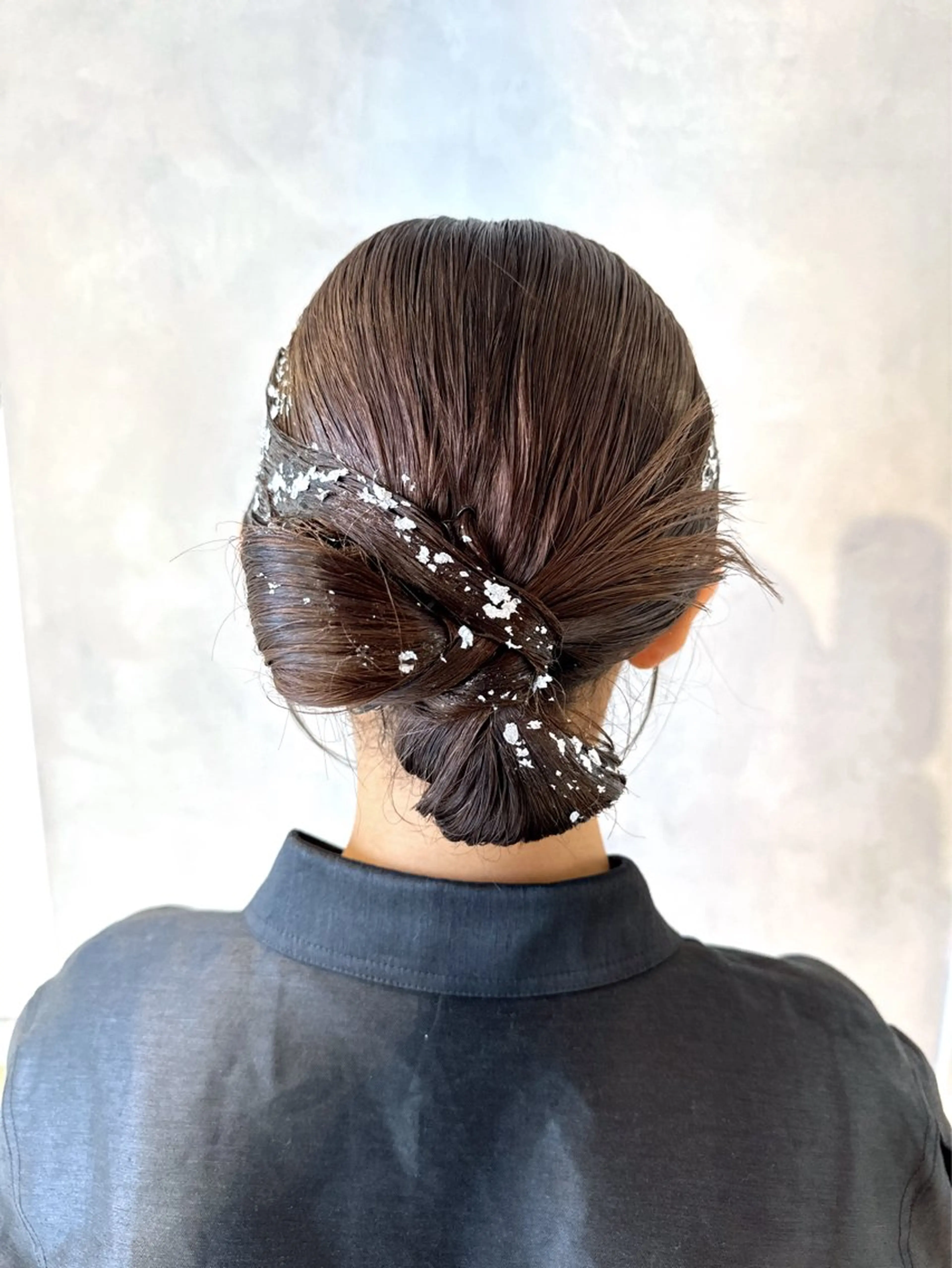 セミロング ヘアアレンジ 透明感カラー✨艶髪 制作🌱山根あゆみのヘアスタイル