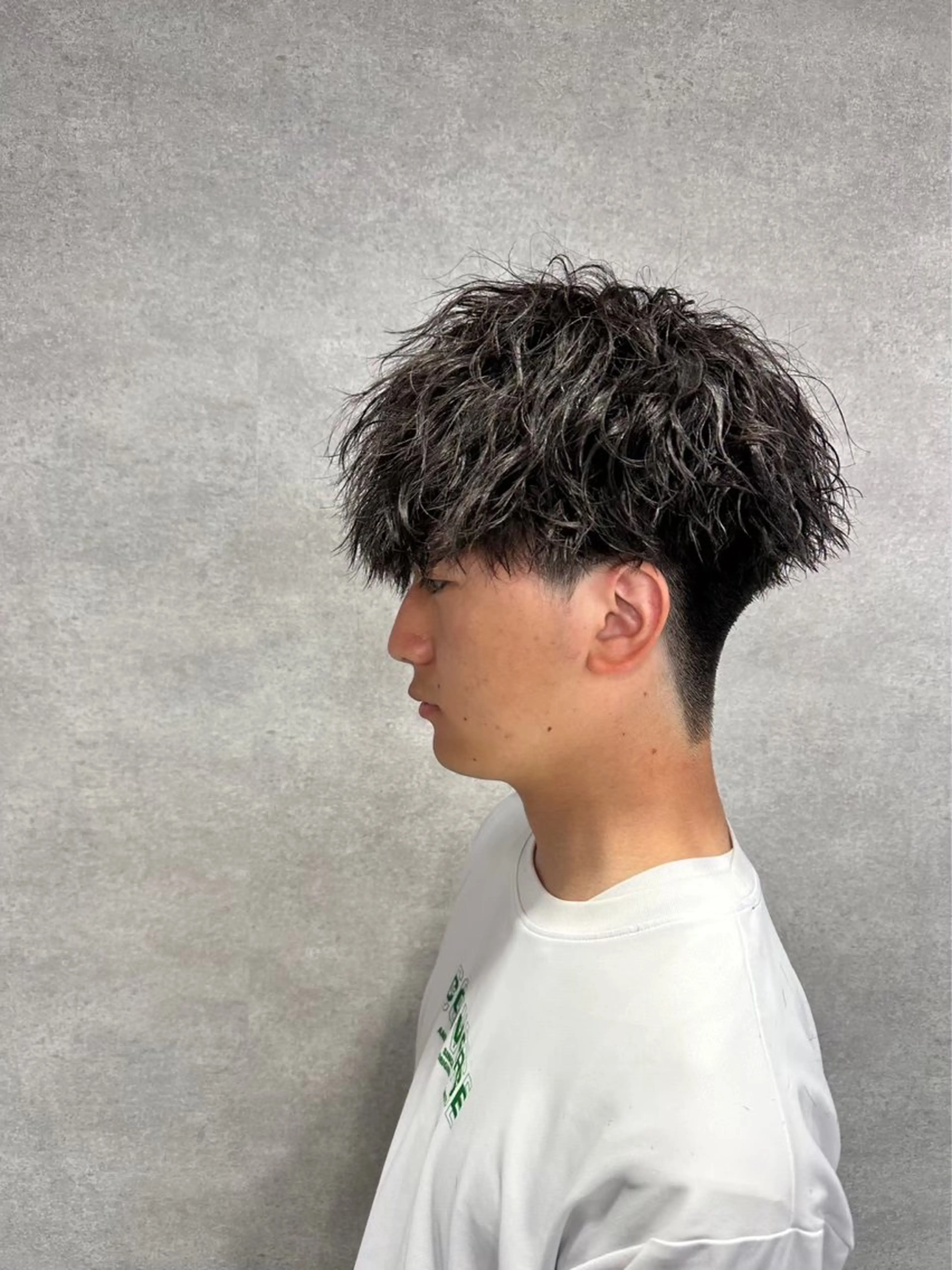 ショート カラー パーマ メンズ キッズ カット パーマ トリートメント ヘアセット 🔥パーマ特化🔥 優馬のヘアスタイル