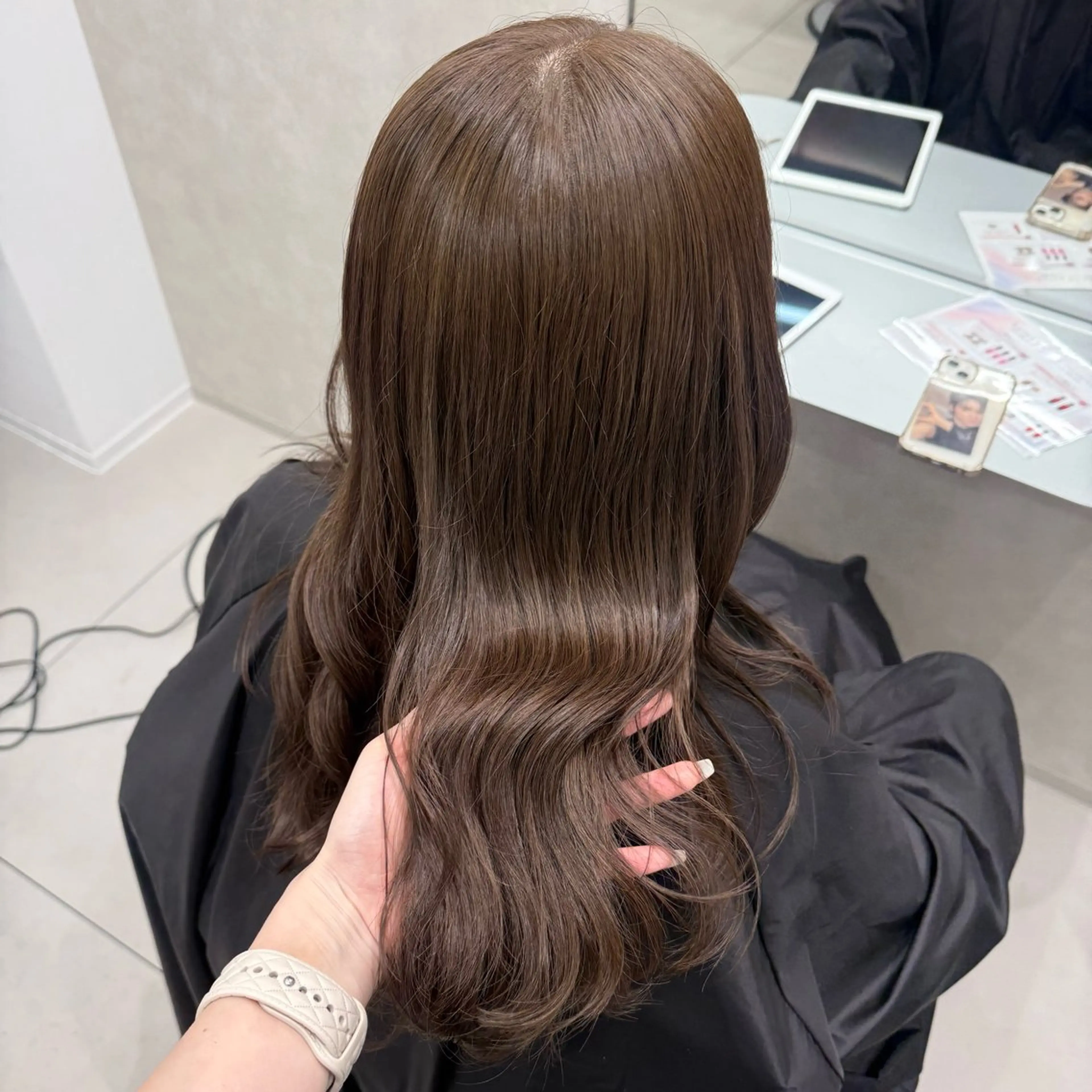 ロング カット ヘアカラー 澤 佑華 🎀 透明感カラーのヘアスタイル