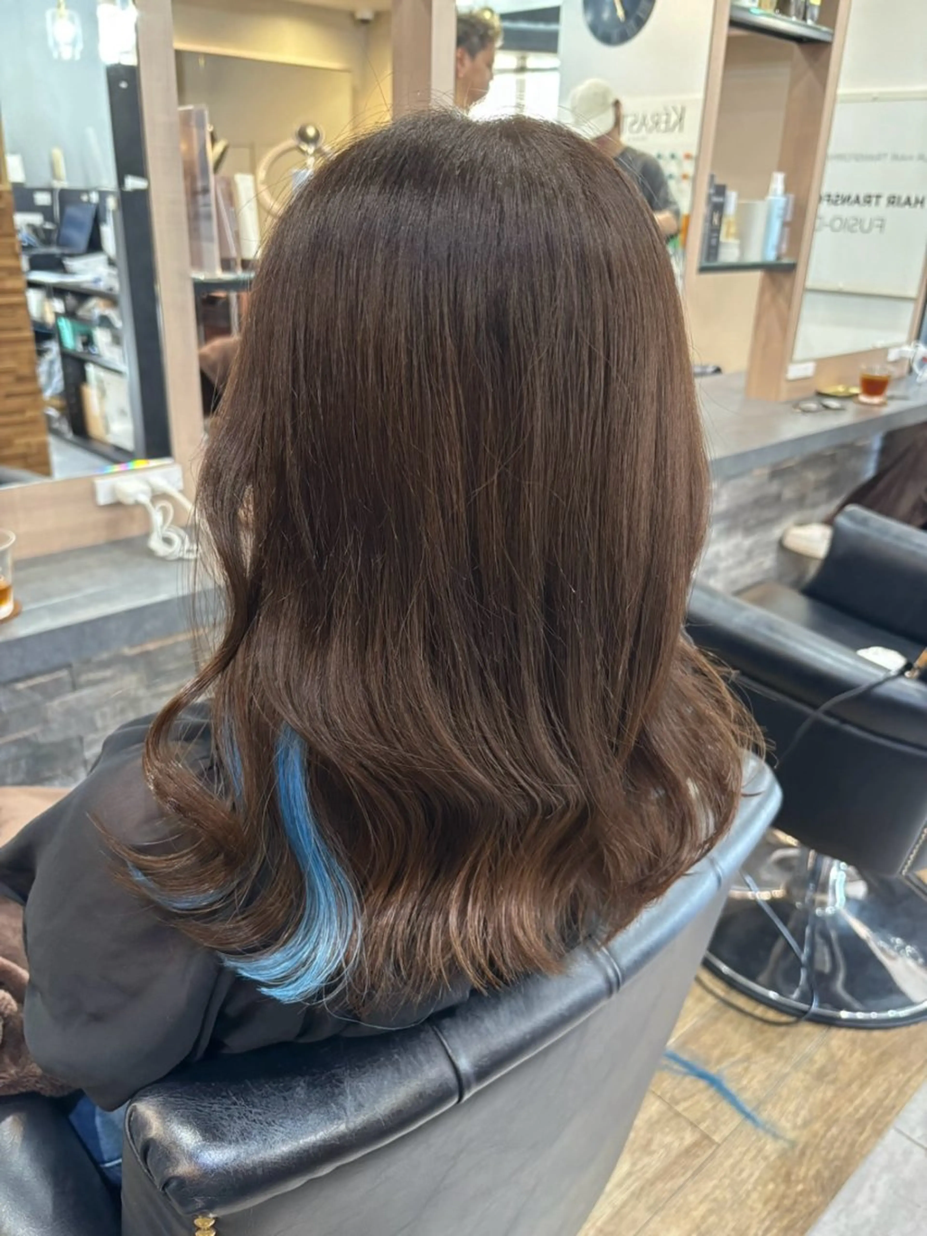 ミディアム カラー カット ヘアカラー エクステ 横浜/エクステ特化× 艶カラー/あいかのヘアスタイル