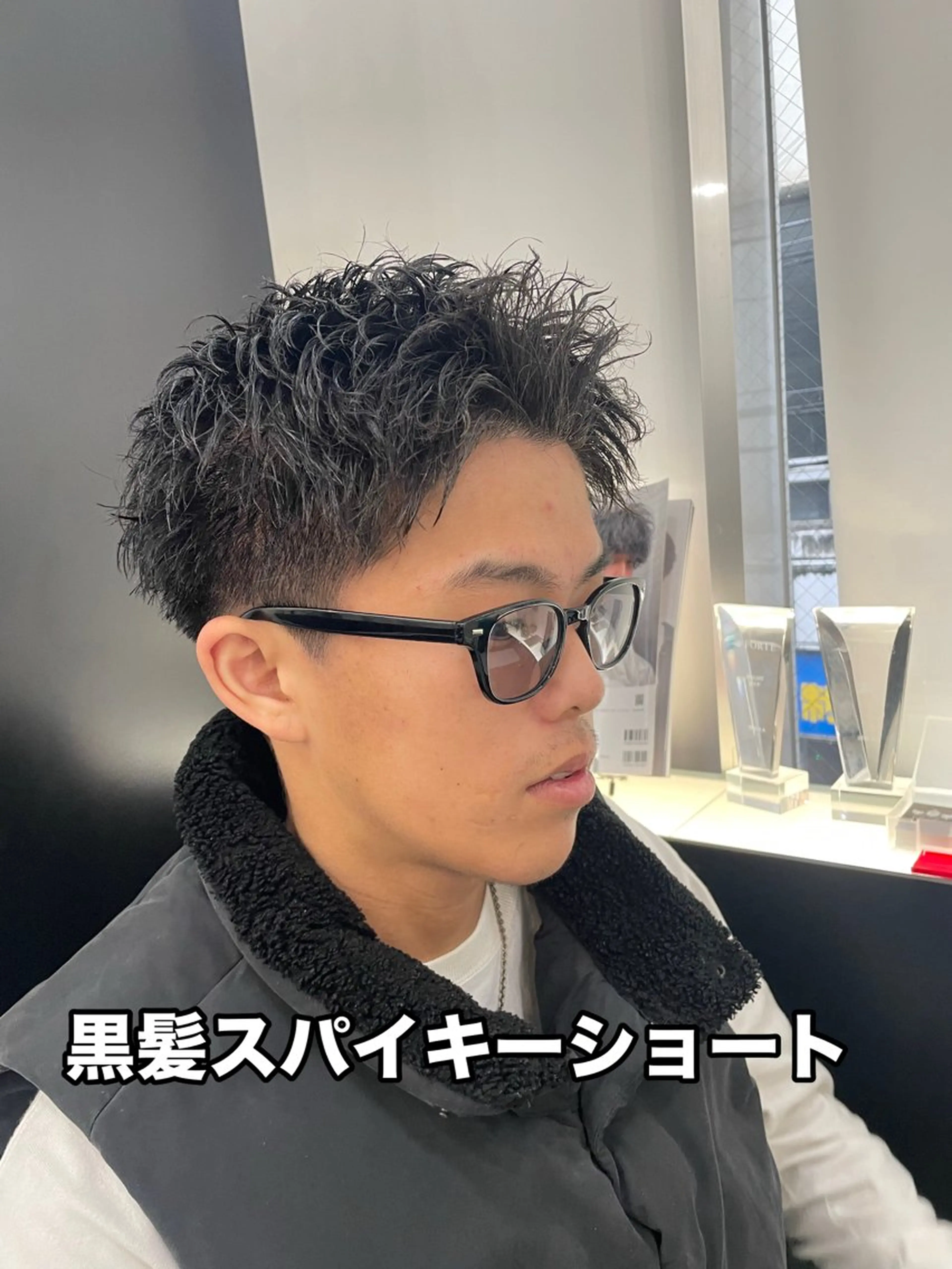 ショート メンズ Aguhair dolce所属・すぐ予約可能⭕️ さかもとゆうきのヘアスタイル