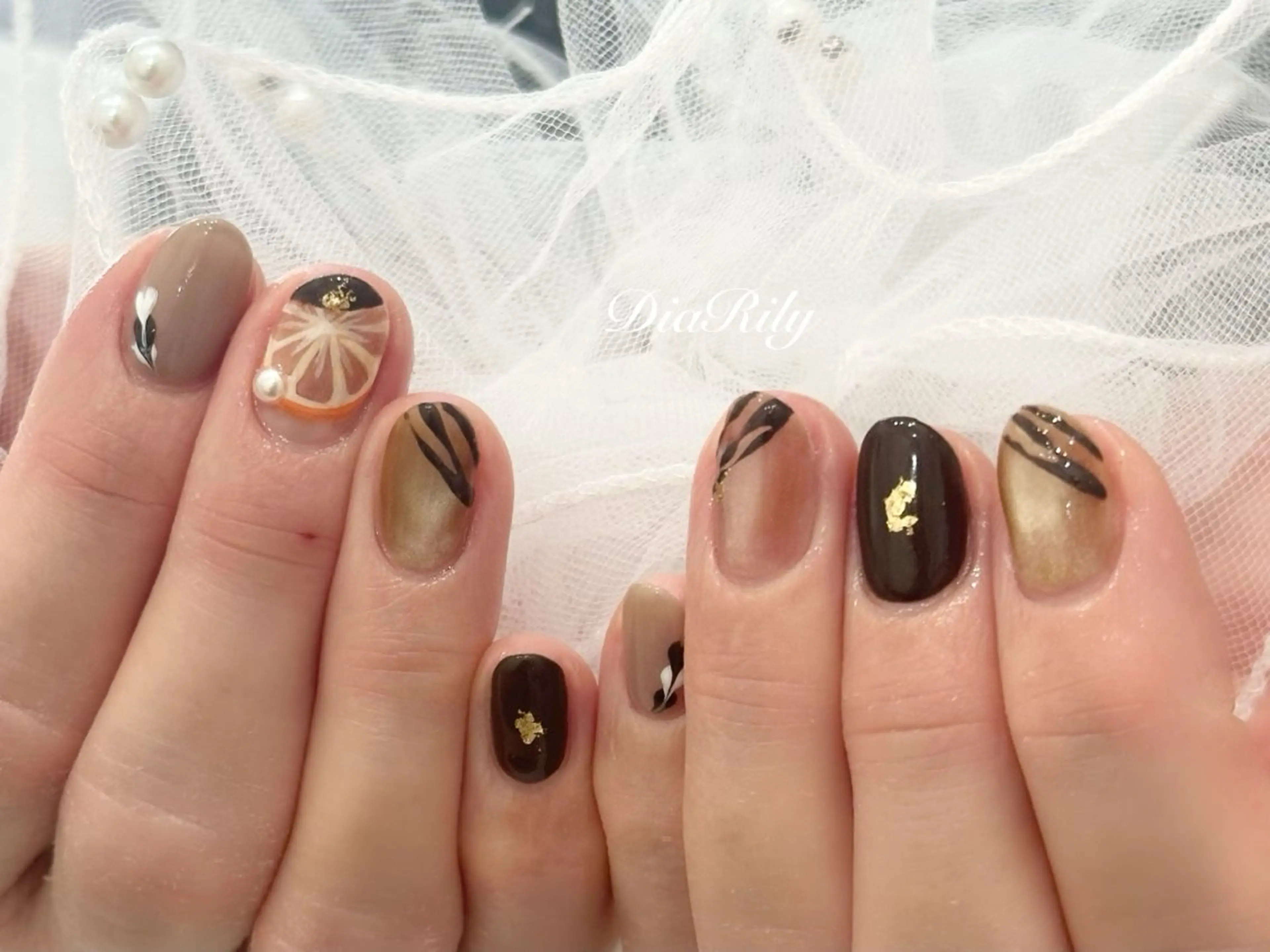 ネイル DiaRily所属・diarily はるひのネイルデザイン