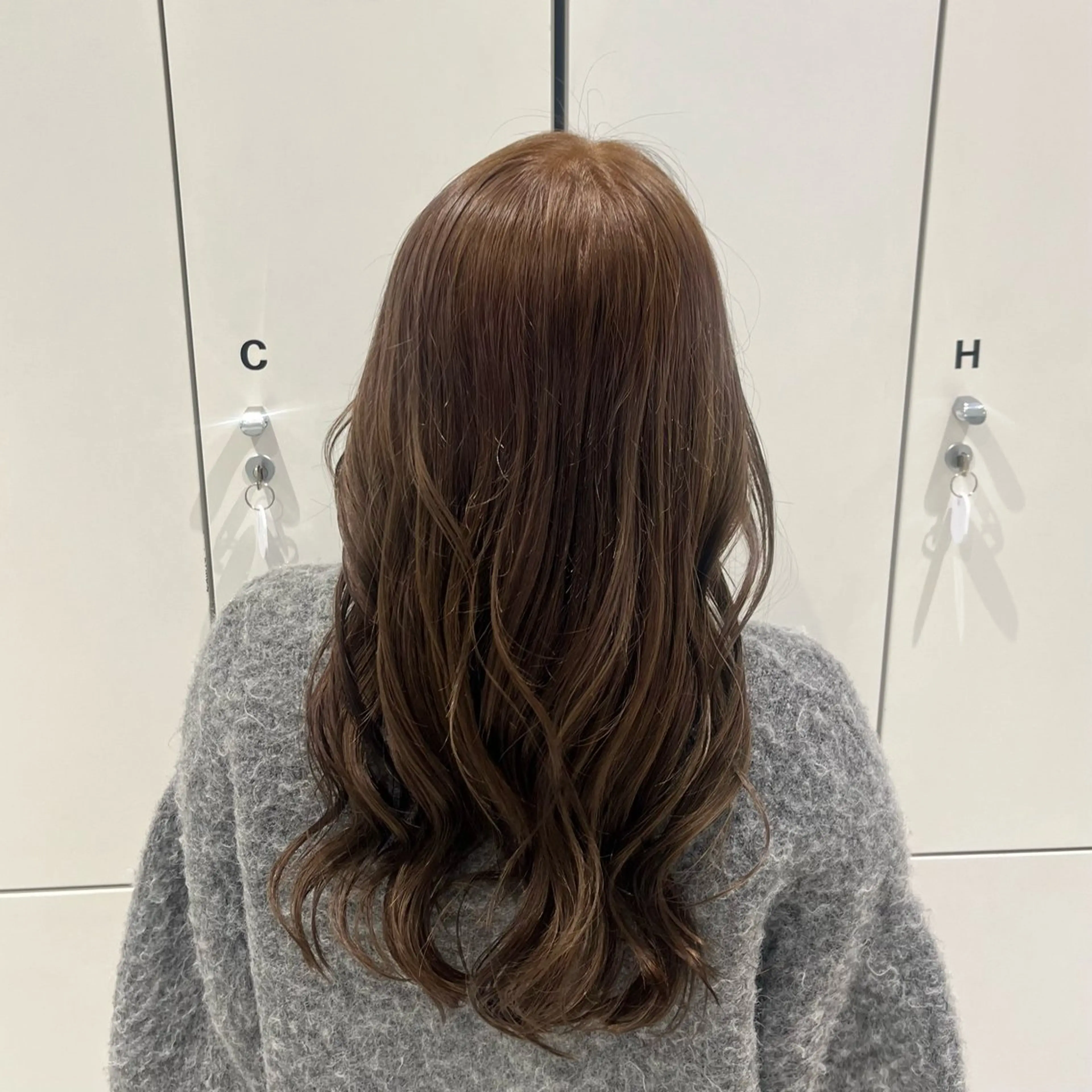 ロング カラー 透明感カラー ヘアカラー トリートメント Kurume／ NORA UMEDAのヘアスタイル