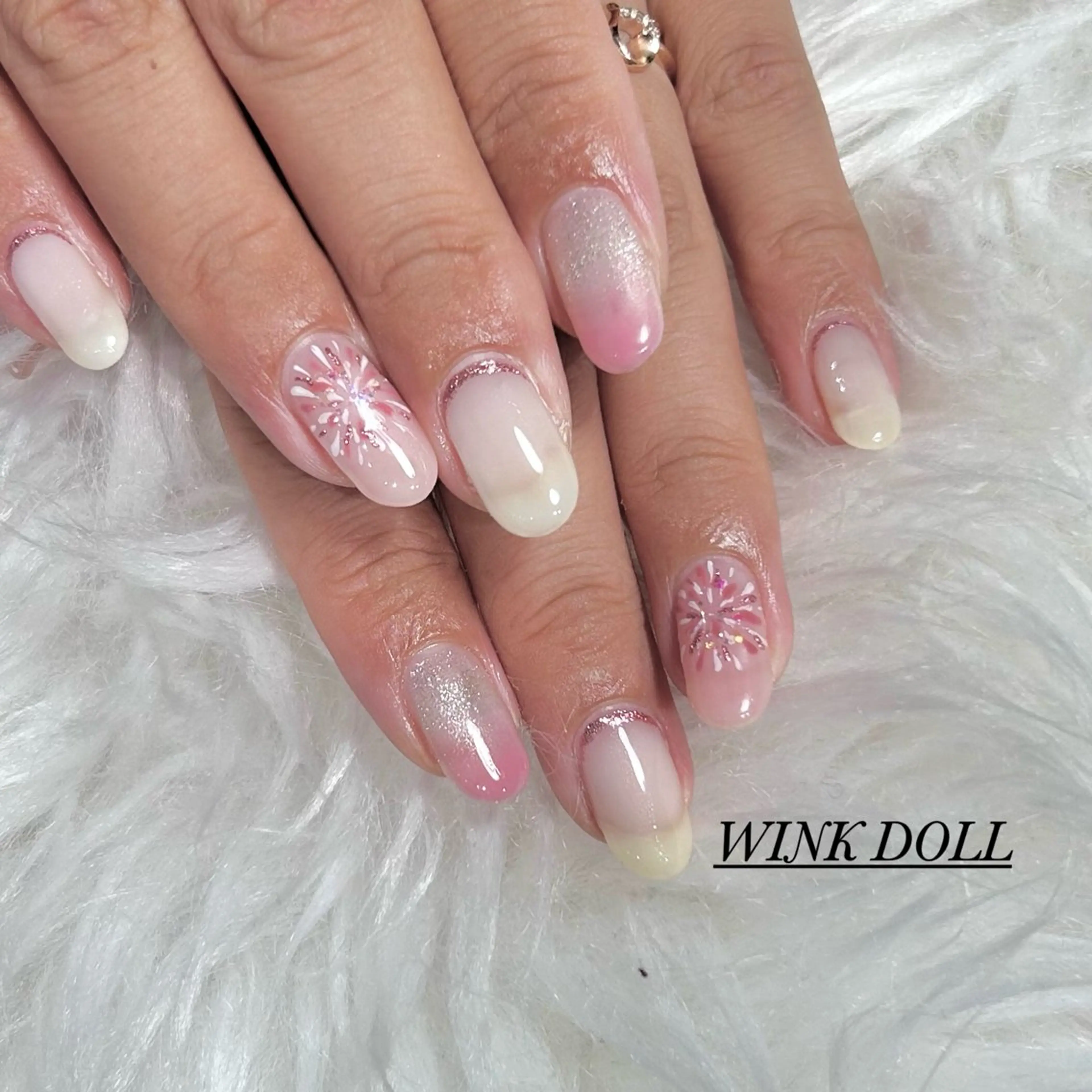 ネイル ハンドネイル WINK DOLL所属・WINK DOLL 🌹MIRAIのネイルデザイン
