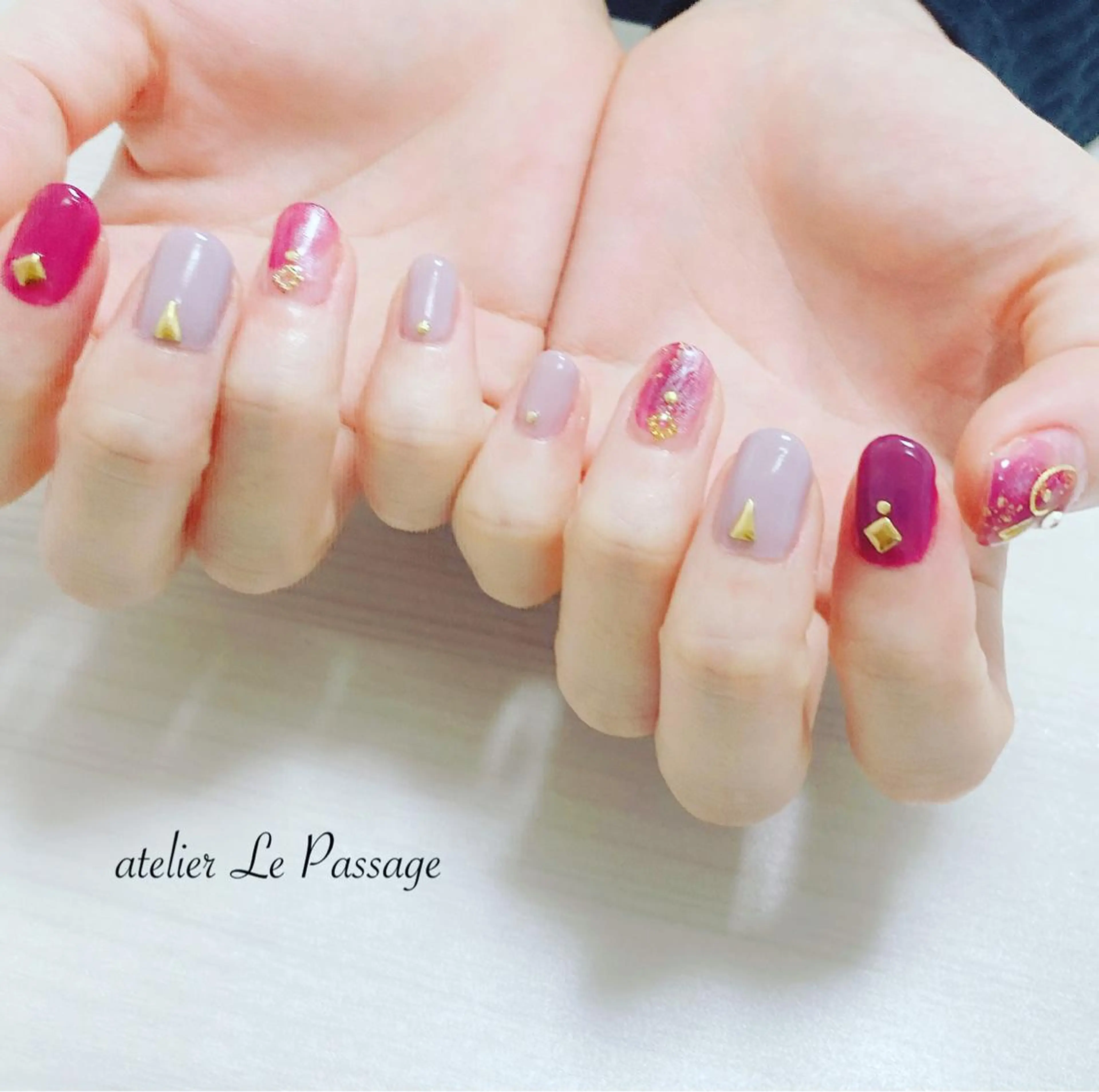 ネイル Atelier Le Passage所属・h nakatsukaのネイルデザイン