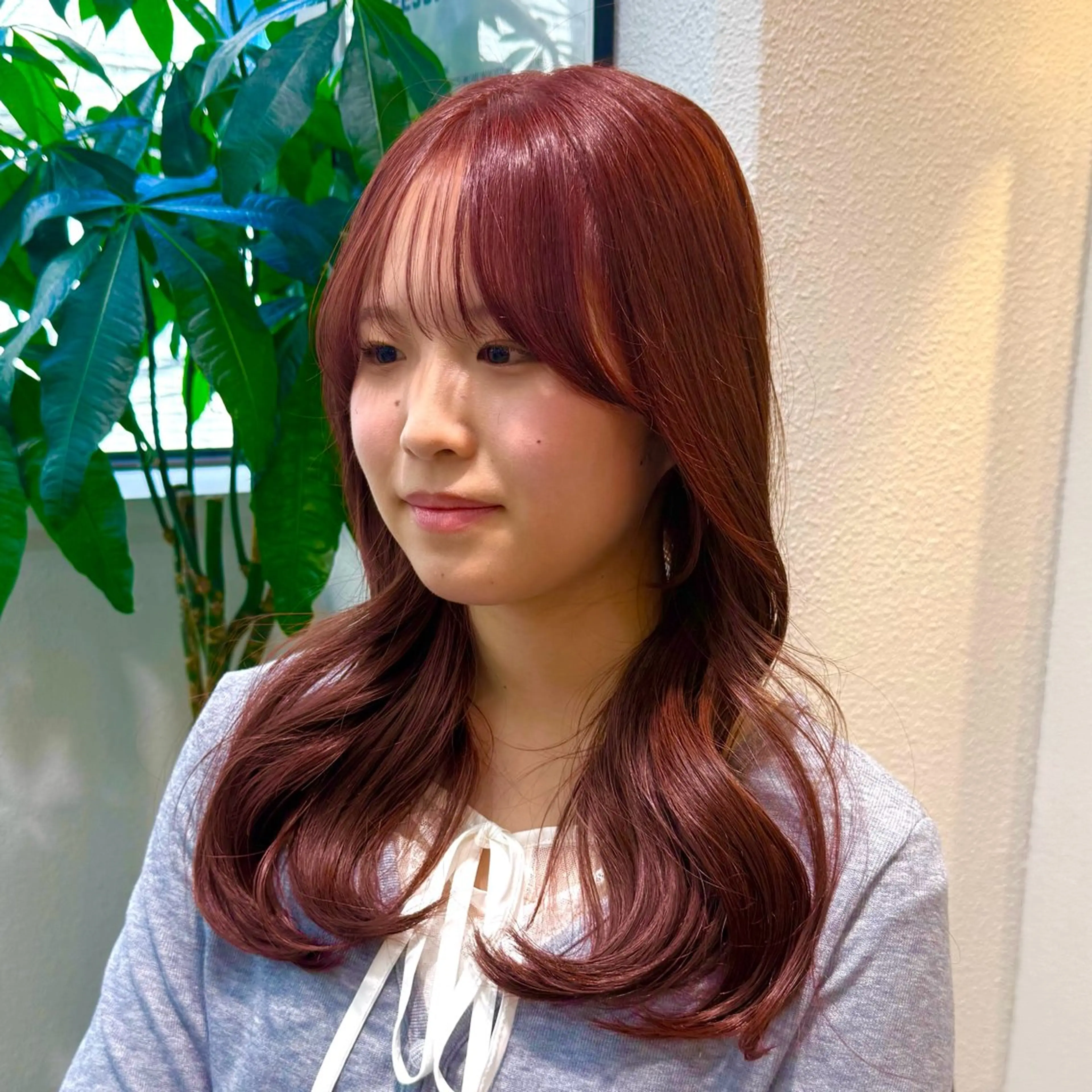 ロング カット ヘアカラー レイヤーカット ダブルカラー高杉颯汰のヘアスタイル