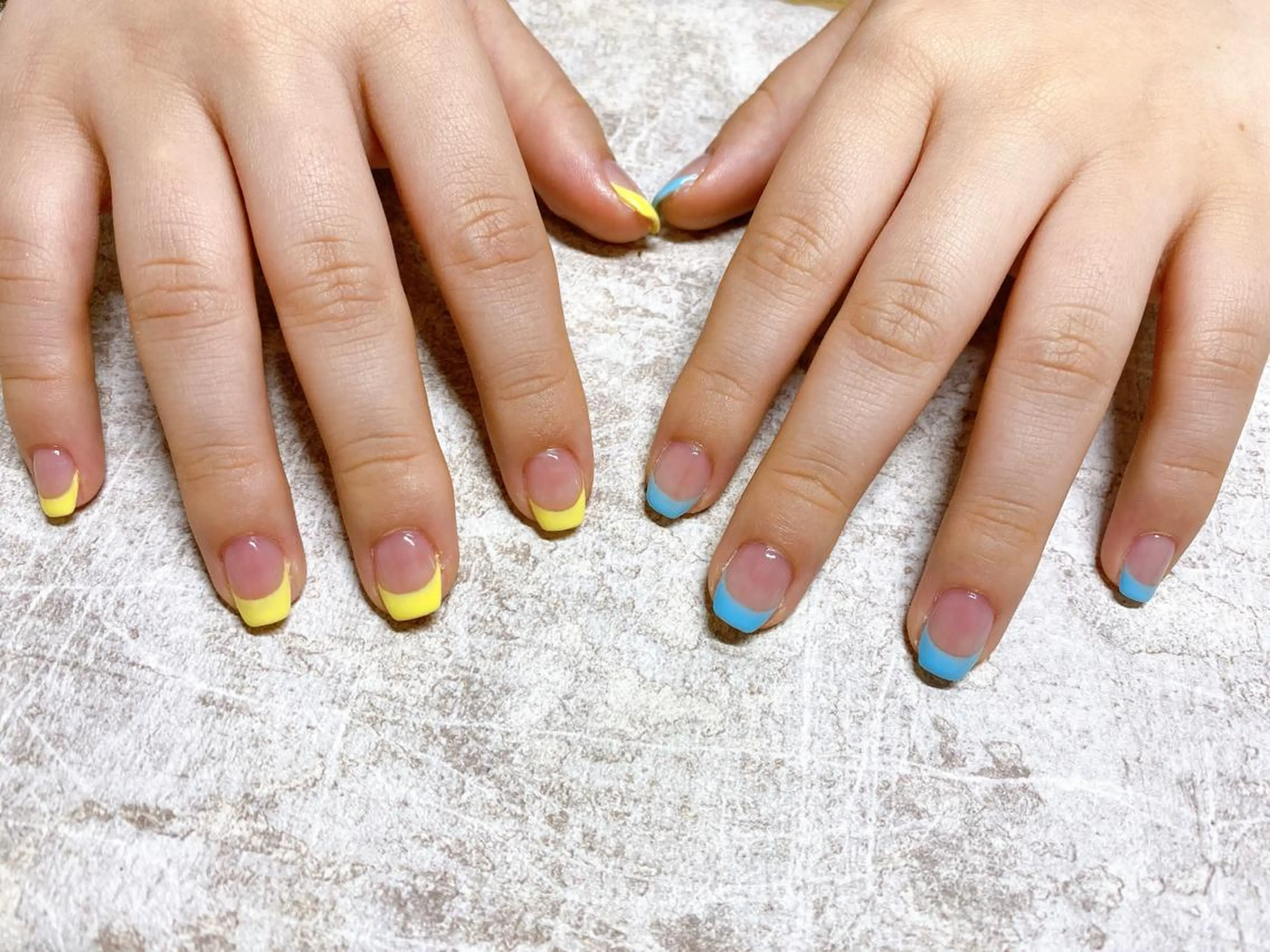 ネイル フレンチネイル Mogu nail 二子玉川のネイルデザイン