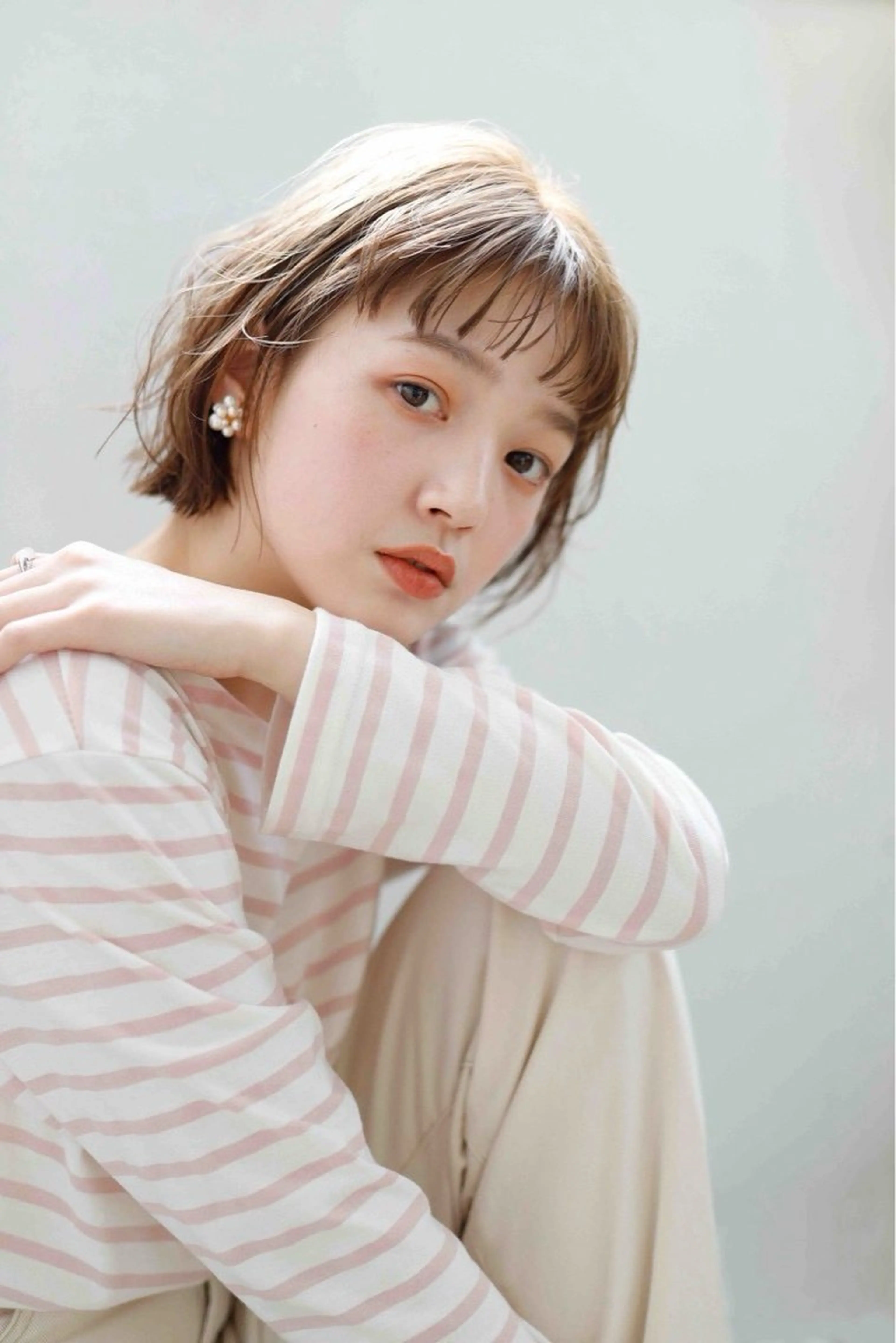 お顔を美しく見せるカット+ オージュア2step集中ケアトリートメント(ナノミスト保湿ケア付き)の写真