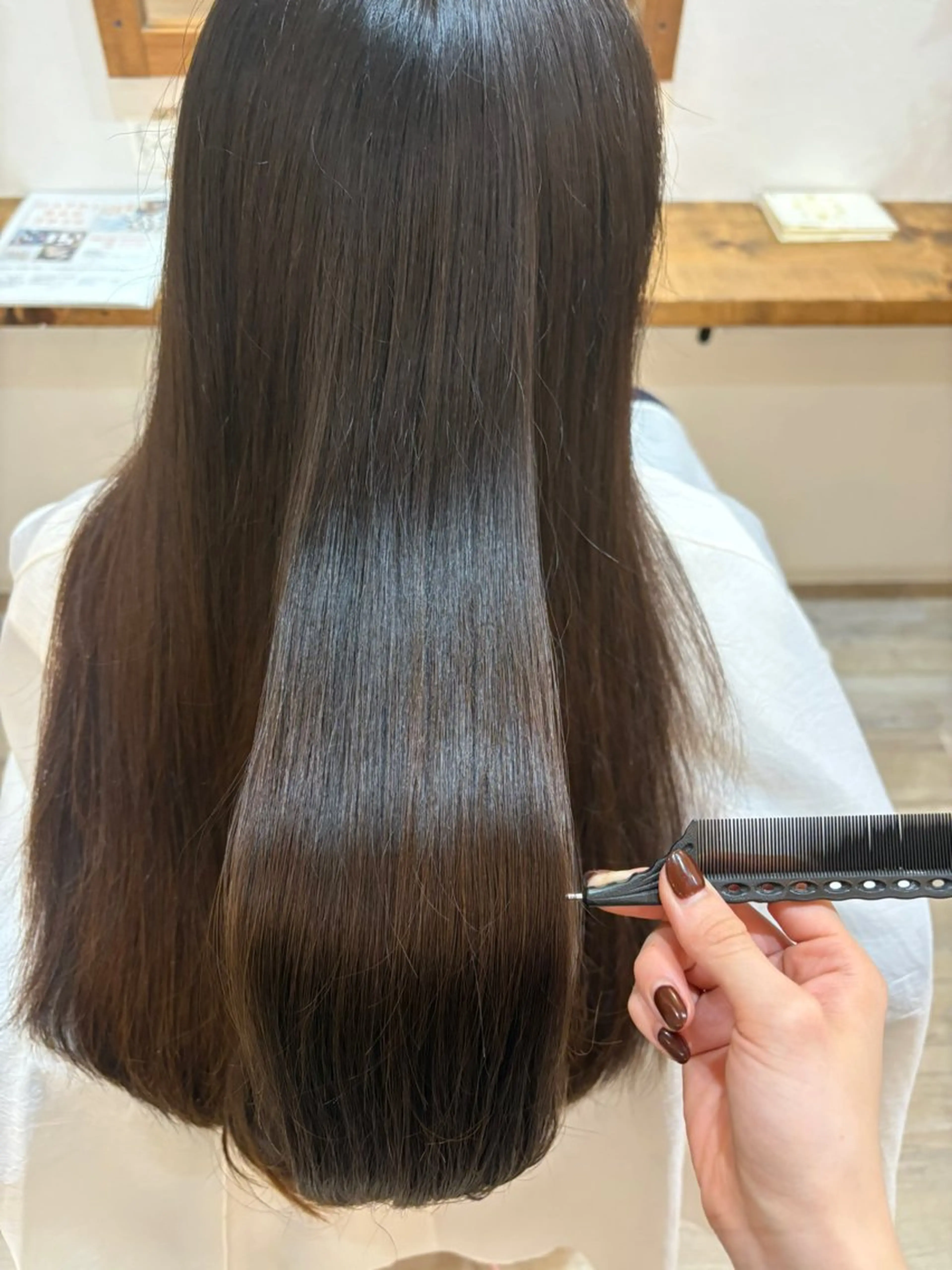 ロング トリートメント 石原 奈乃帆のヘアスタイル