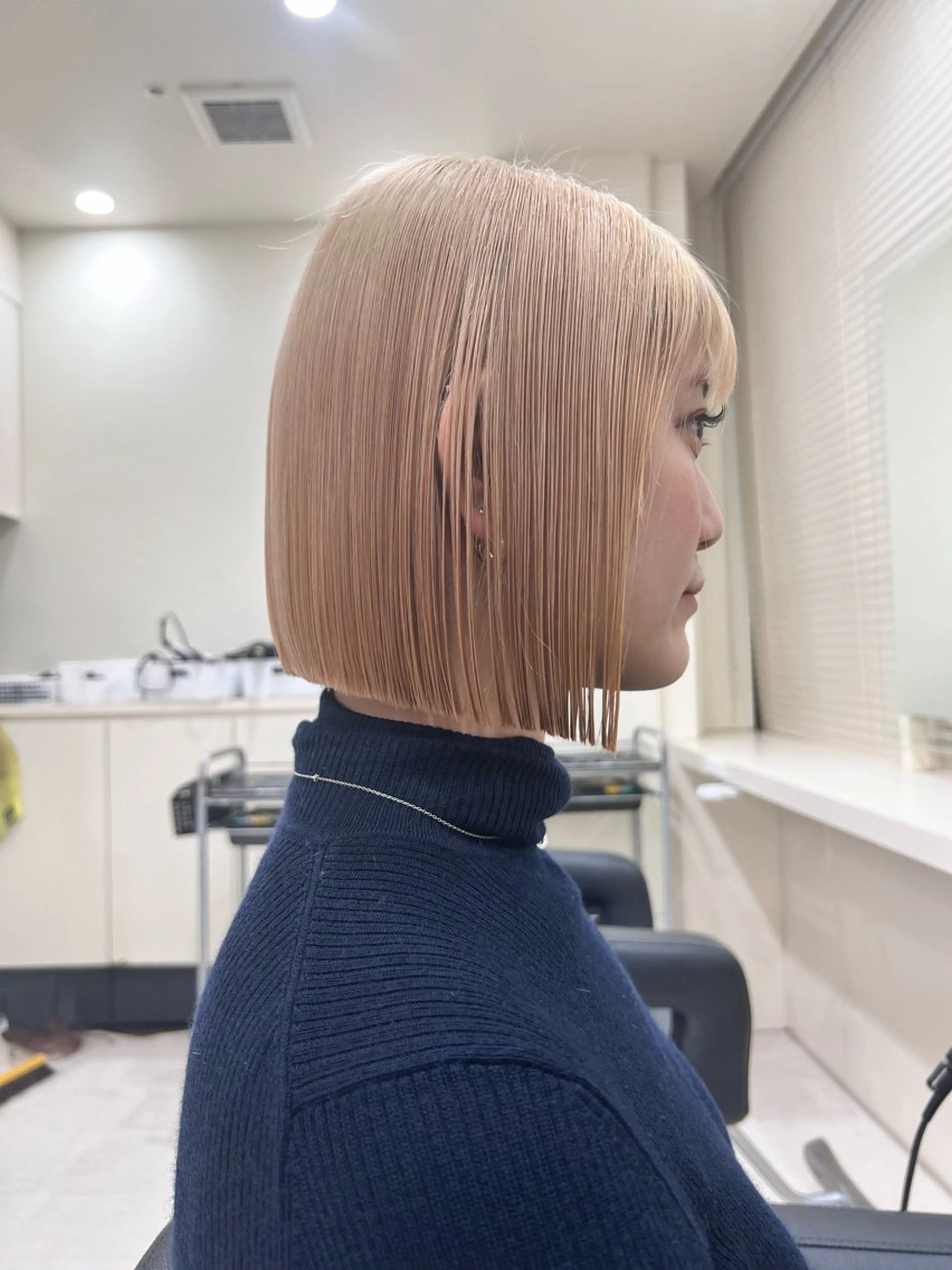ショート カット ヘアカラー トリートメント ヘアセット ✨池袋で1番キレイな ボブ✂️ケンボーのヘアスタイル