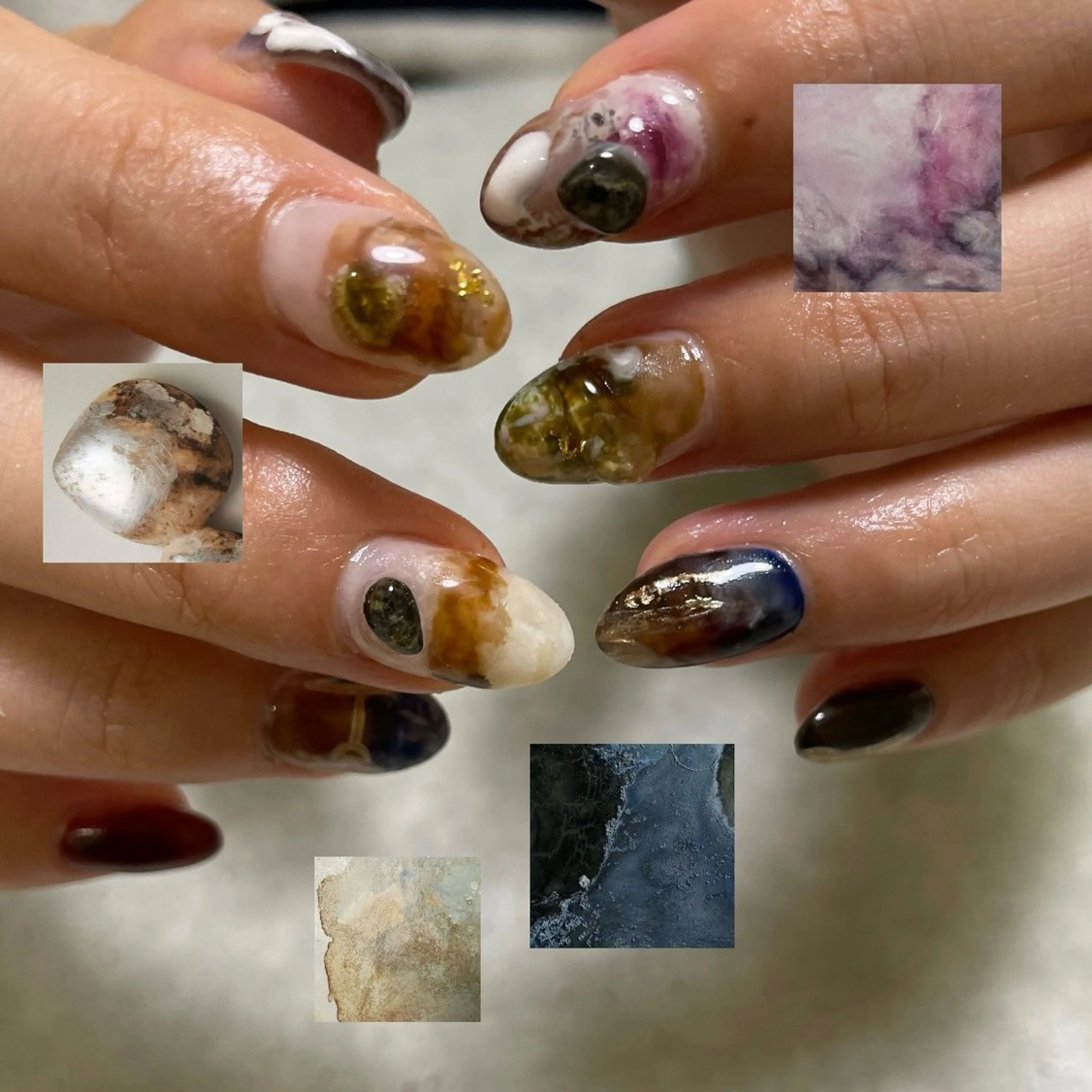 ネイル RooM tani /個性派ニュアンスのネイルデザイン