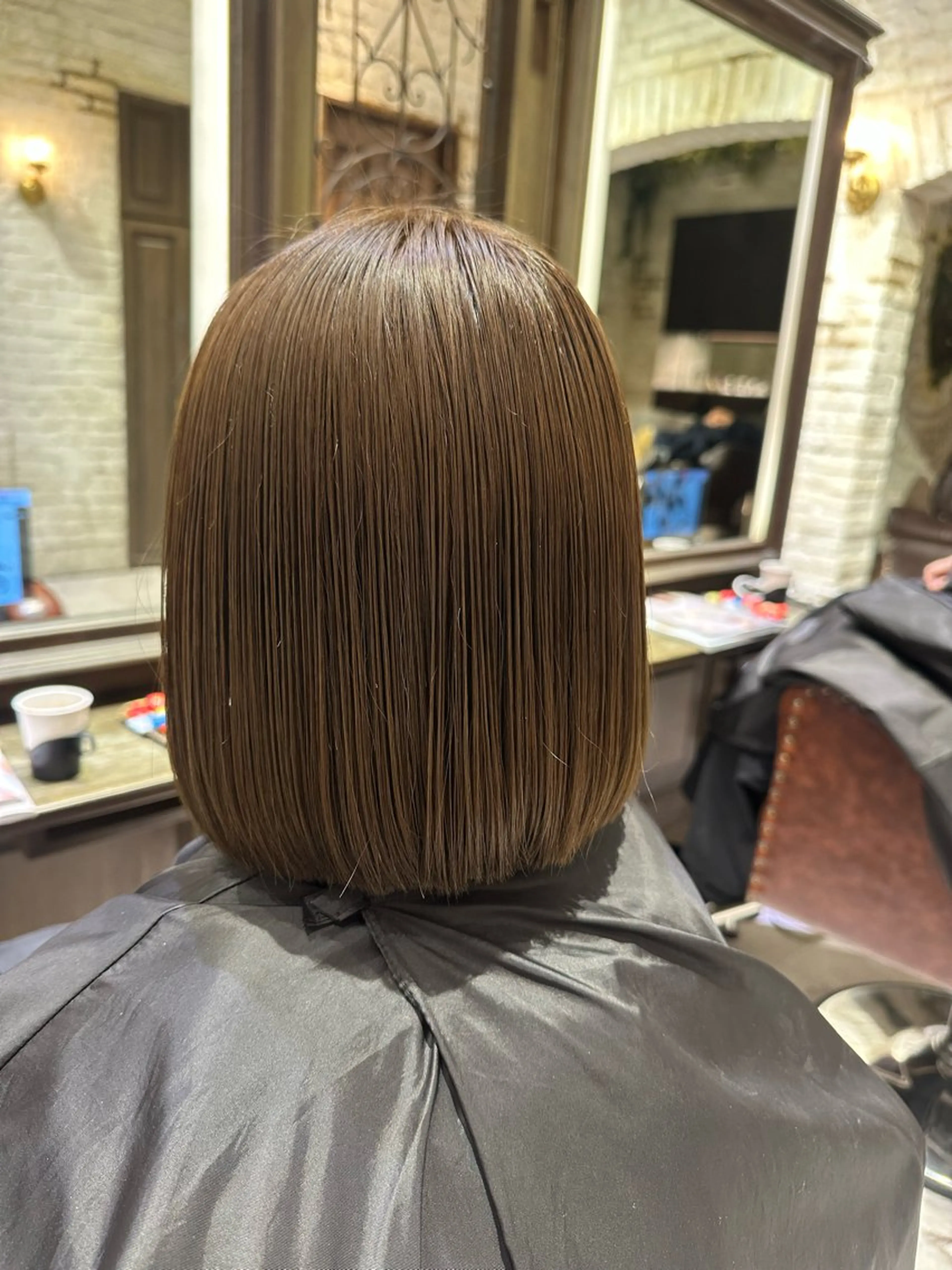 ミディアム 新井 拓海のヘアスタイル