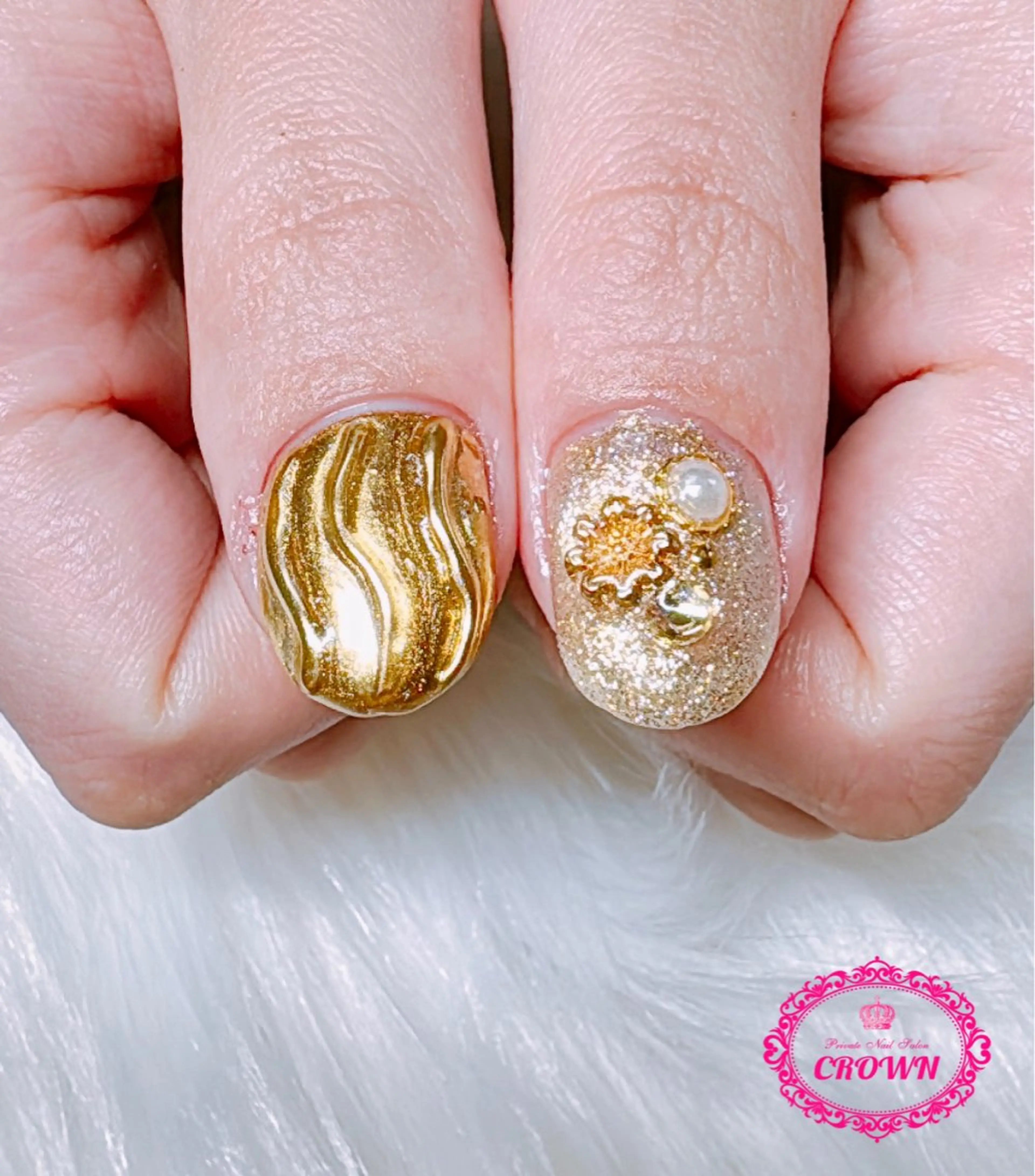ネイル CROWN プライベートサロンのネイルデザイン