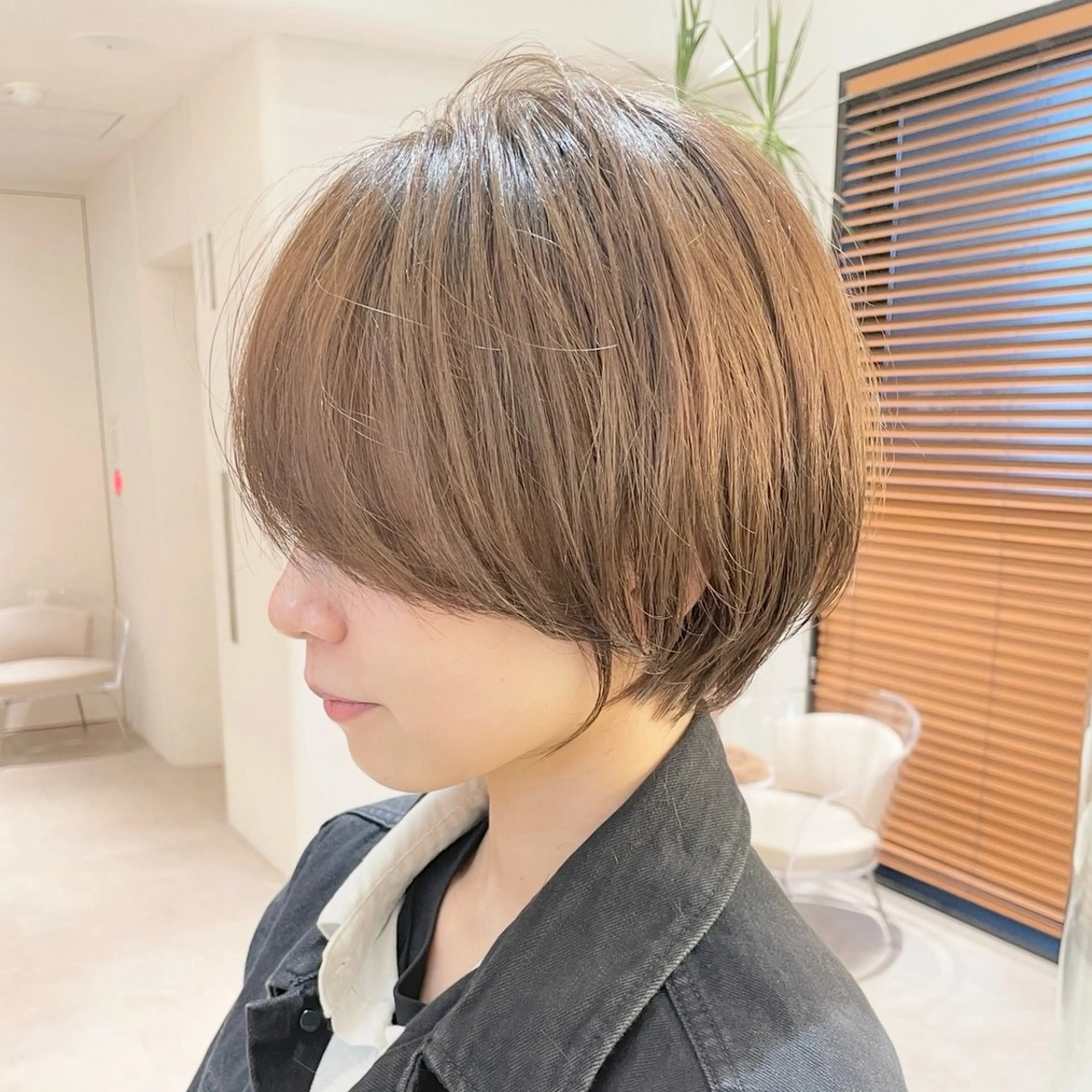 ショート カラー ショートボブ 丸みショート ボブ ショートヘア カット ヘアカラー トリートメント 渋谷ボブ/レイヤー ボブ田中航平のヘアスタイル