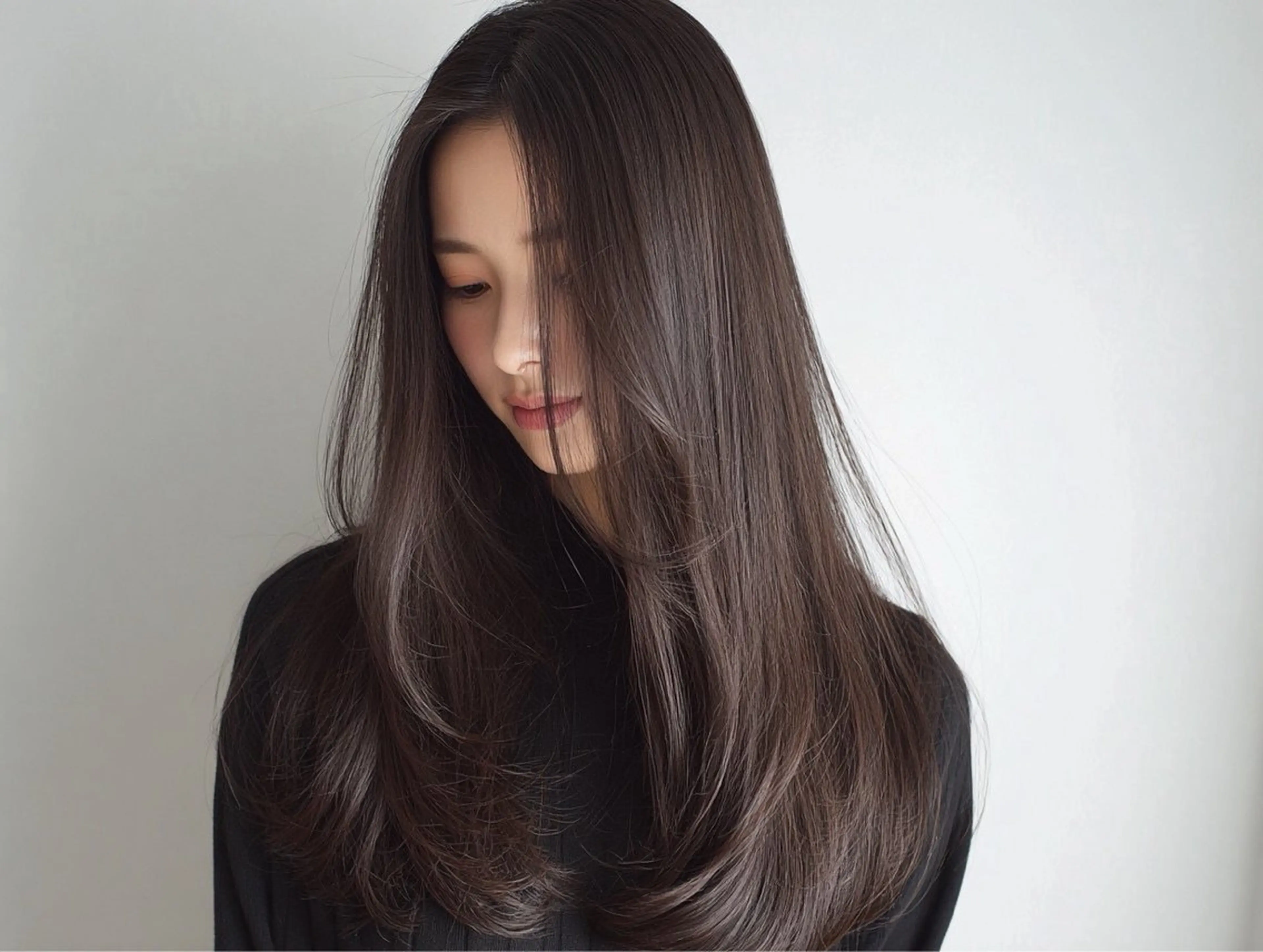 上品おしゃれ🐺ロングレイヤーカット🌙aujuaシャンプー付き🫧の写真