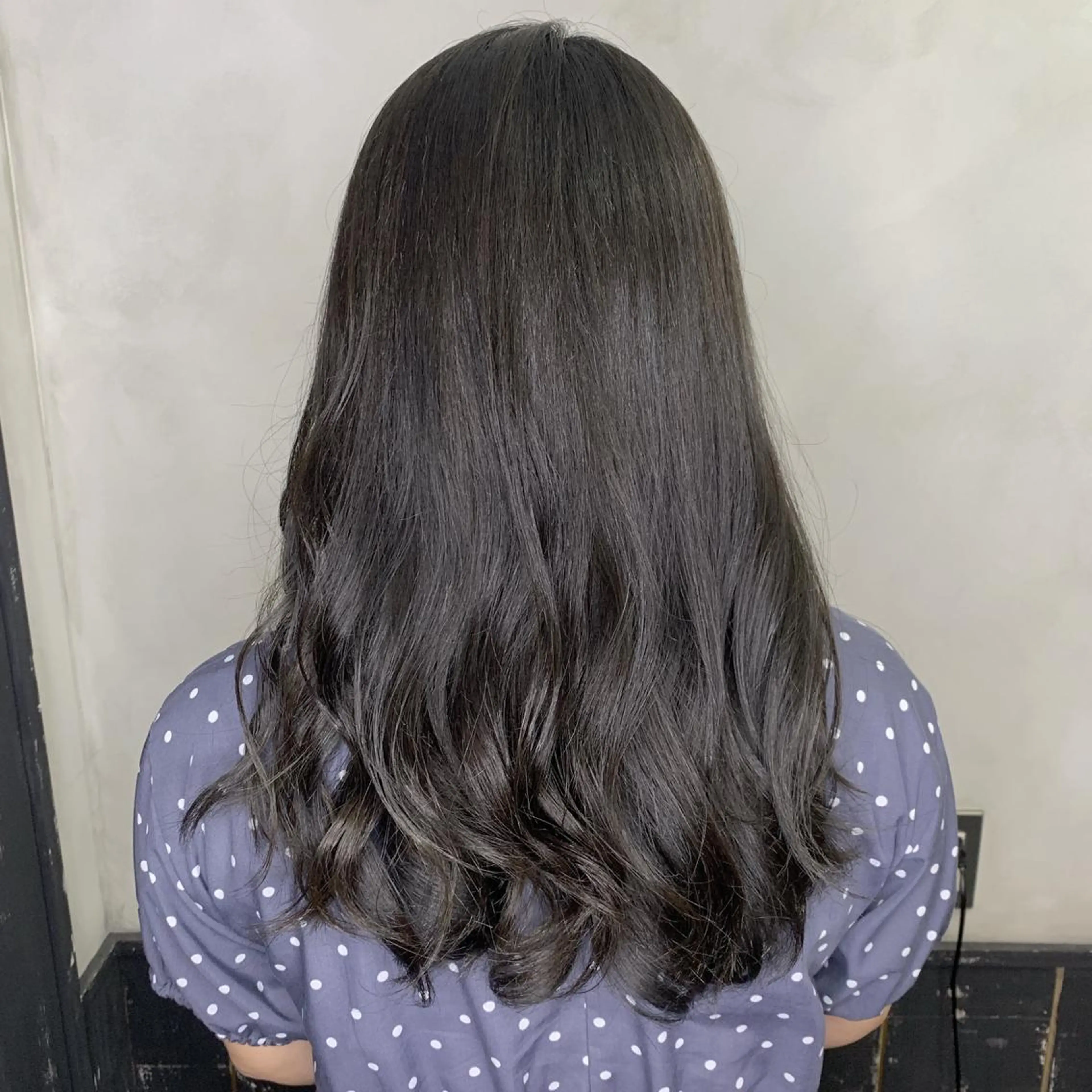 ロング カラー ヘアアレンジ グレージュ SANTALAND所属・髪質改善✨ 小田拓弥のヘアスタイル