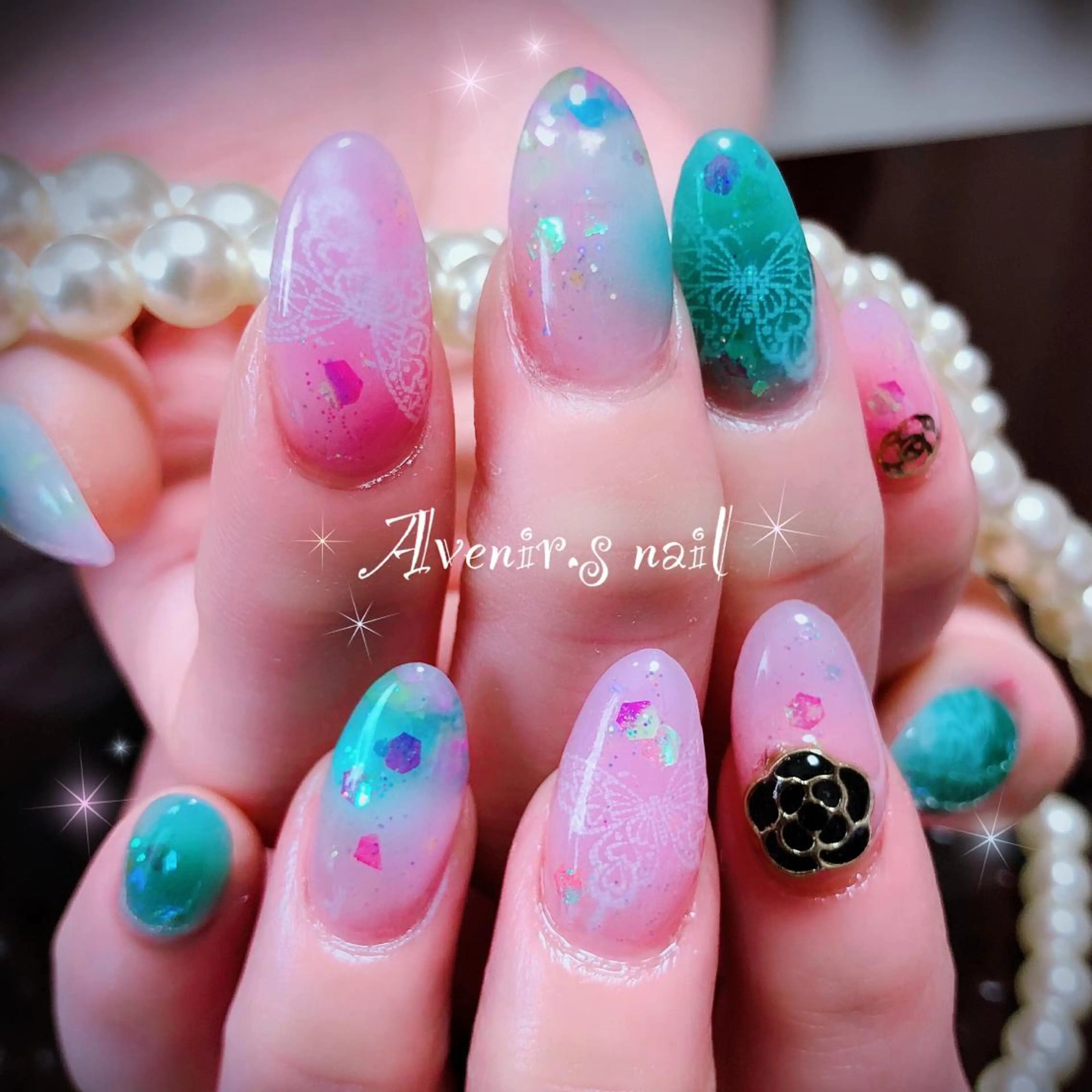 ネイル スカルプネイル Home Salon Avenir.のネイルデザイン