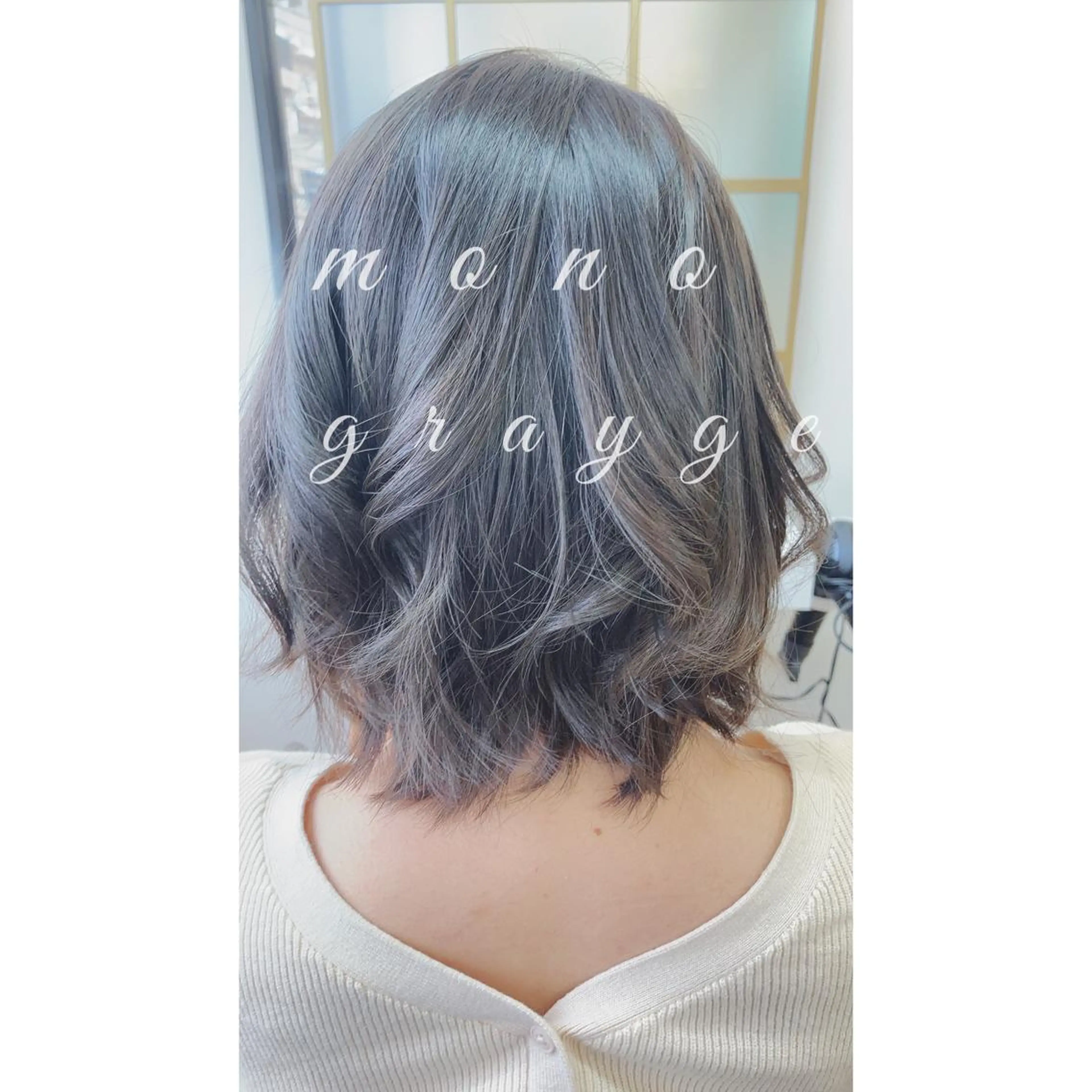 セミロング カラー カット ヘアカラー トリートメント 伊藤 祐輝のヘアスタイル