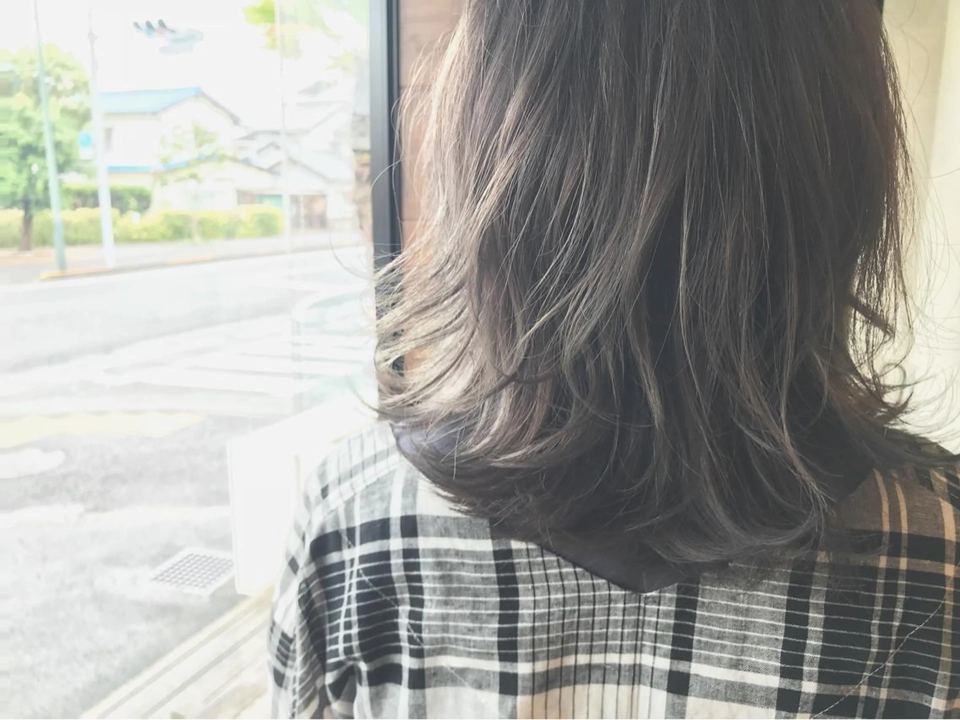 ミディアム カラー カット ヘアカラー トリートメント IORI #韓国ヘア#髪質改善のヘアスタイル