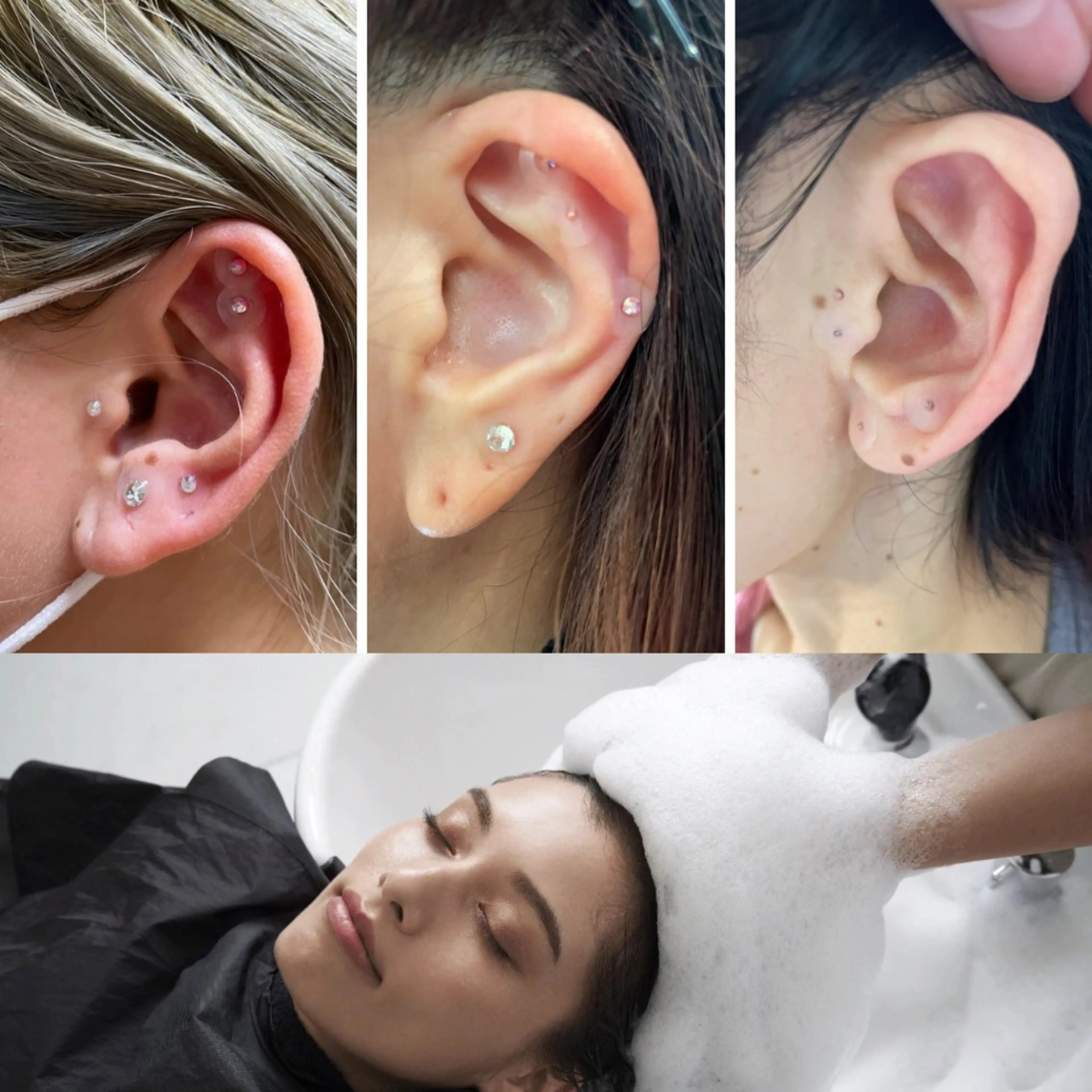 大人気マーブを使った泡スパ🫧+耳ツボジュエリー💎の写真