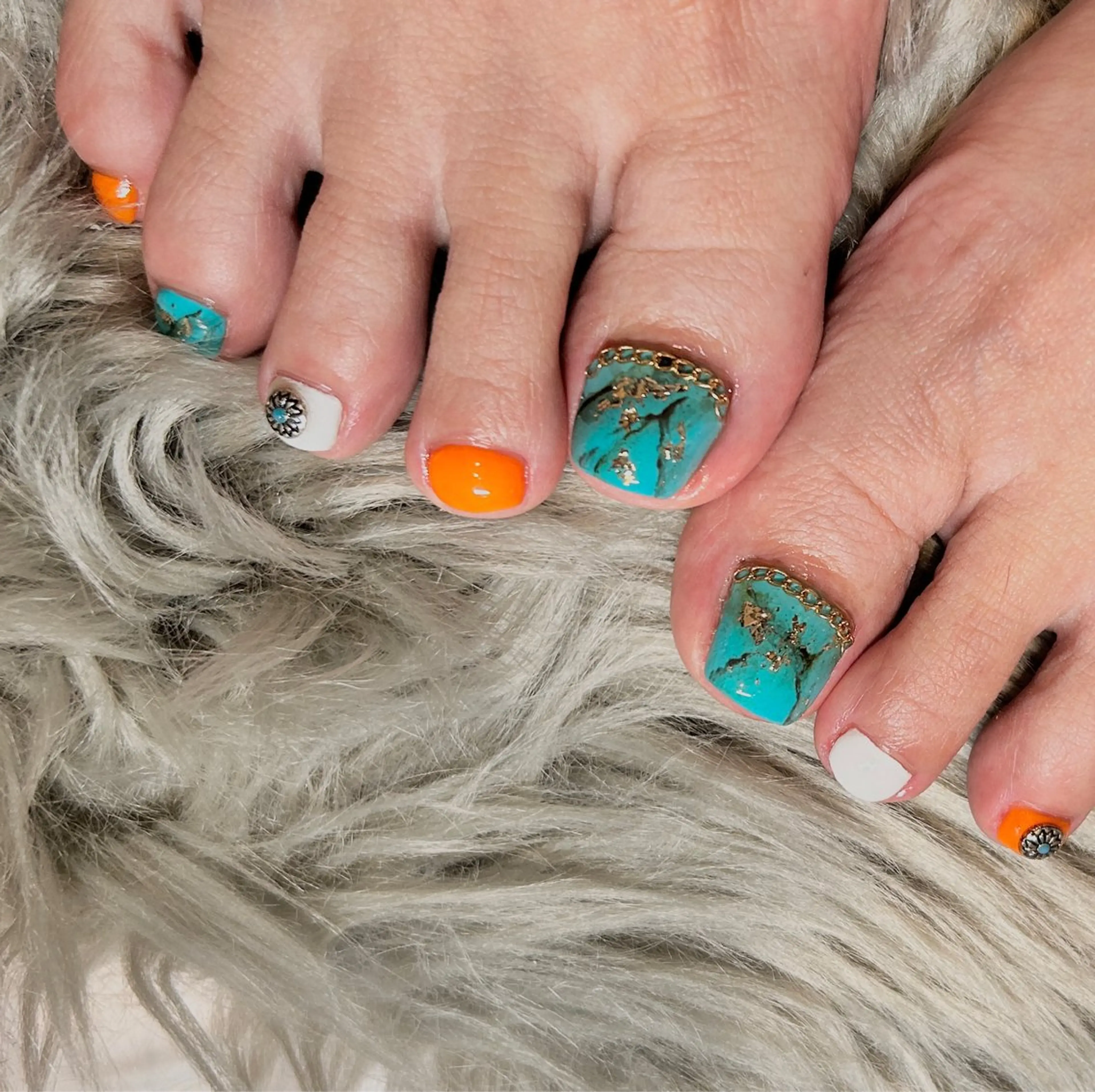 ネイル フットネイル 春ネイル N.style所属・Ｎ. styleのネイルデザイン